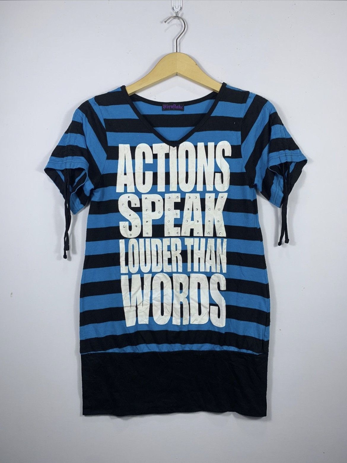 Hysteric Glamour Actions Speak Stripe Gothic punk hysteric style Size US M / EU 48-50 / 2 - 1 Thumbnail