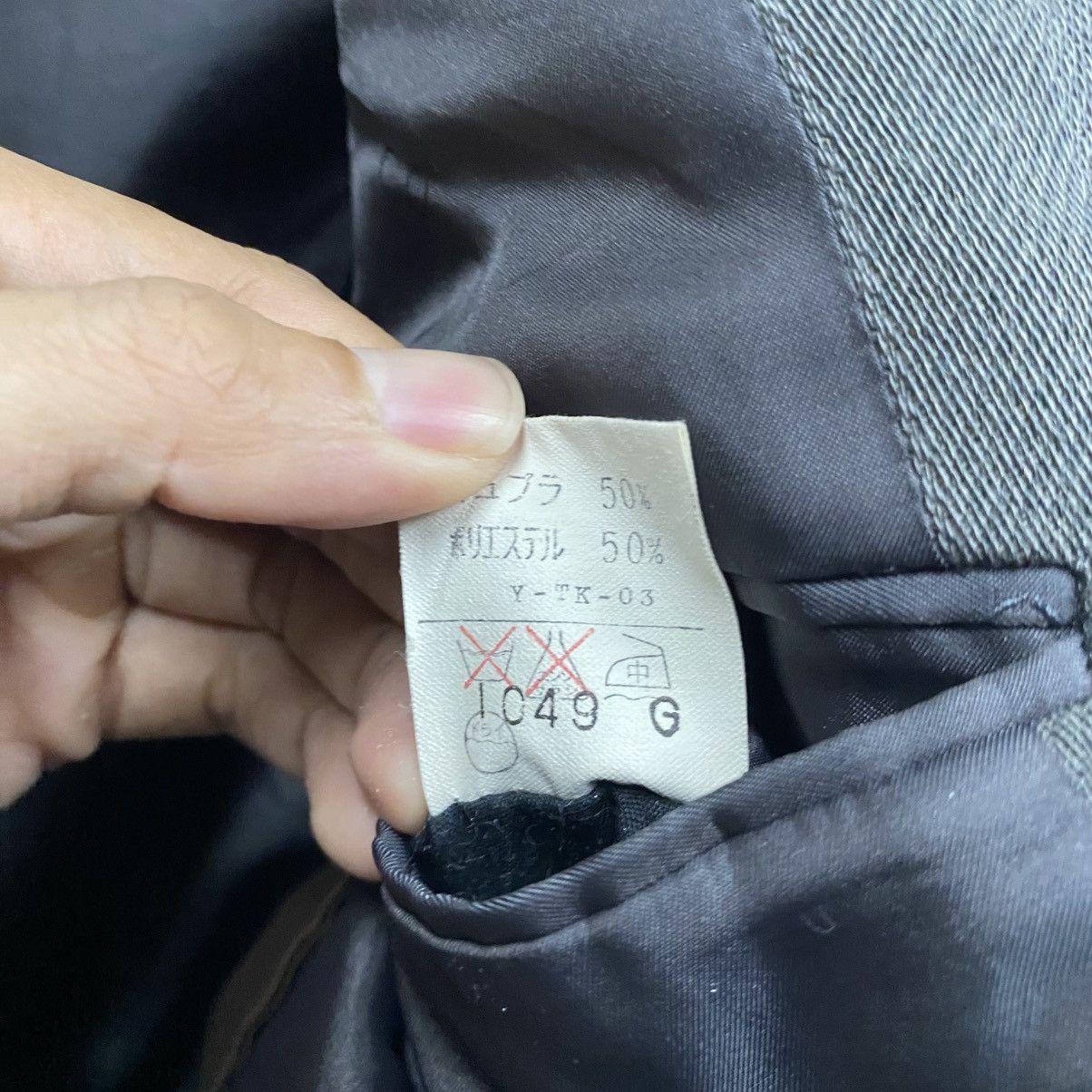 Christian Dior Monsieur Vintage Dior Double-Breasted Grey Pinstripe Blazer Jacket Size 36R - 18 Thumbnail