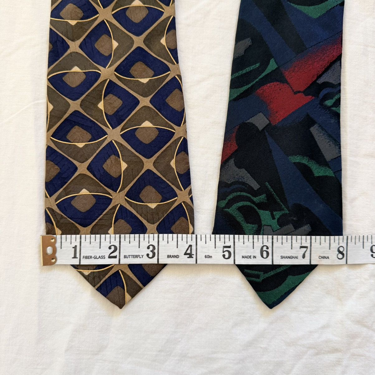 Other Designer Silk Tie Bundle – Mulberry Ziggurat & William Hardy Size ONE SIZE - 5 Thumbnail