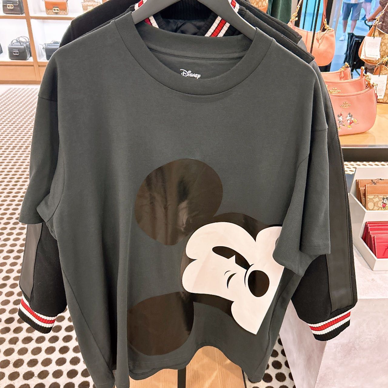 Coach Disney sold collaboration signature Mickey Mouse t-shirt size XS NWT