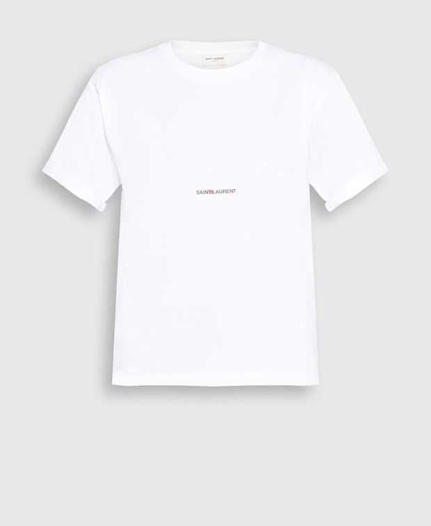 Saint Laurent Paris T-shirt Size L / US 10 / IT 46 - 1 Thumbnail