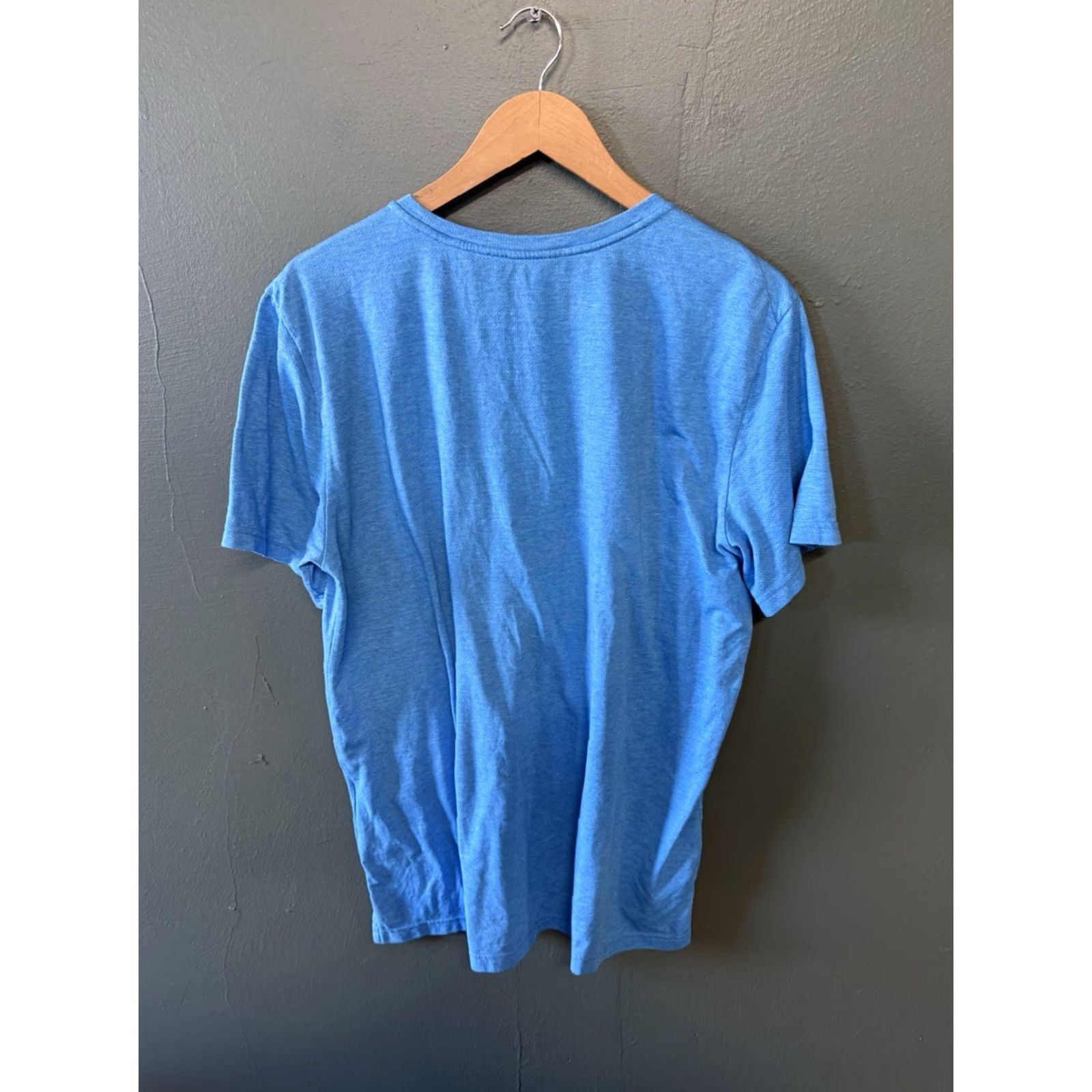 Nike Nike Dri-FIT Mens Blue Short Sleeve T-Shirt Size Large Shirt Adult Large Blue Nike Dri-FIT Mens T-Shirt Size US L / EU 52-54 / 3 - 2 Thumbnail