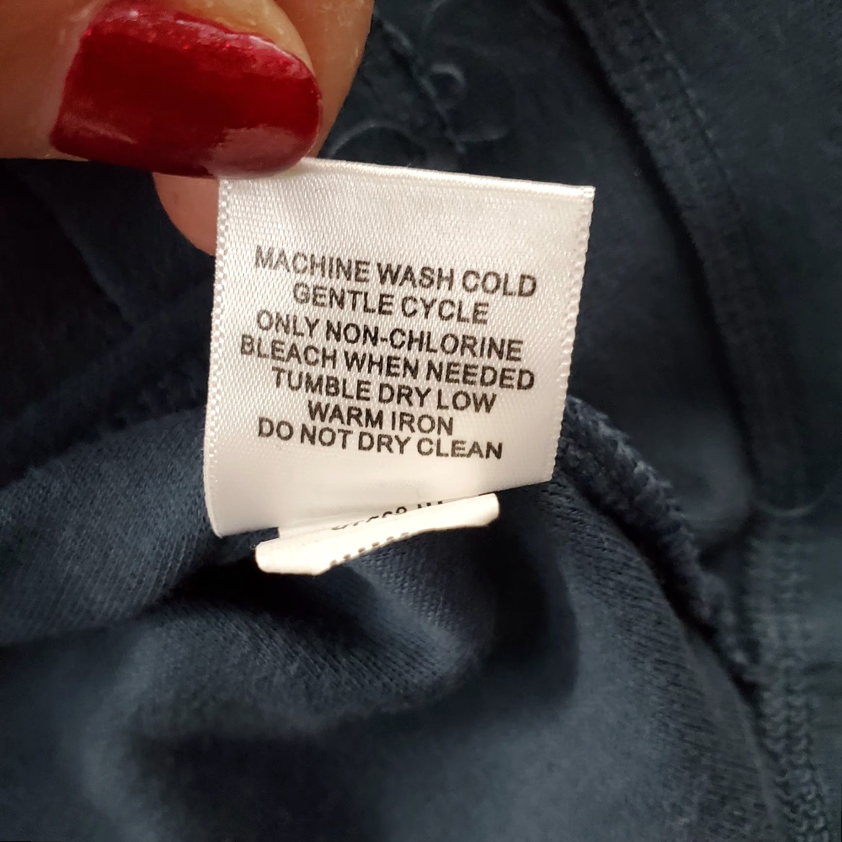 Banana Republic Banana Republic Fleece Jacket Womens XL Blue Zipper Pockets Mock Neck Full Zip Size XL / US 12-14 / IT 48-50 - 7 Thumbnail