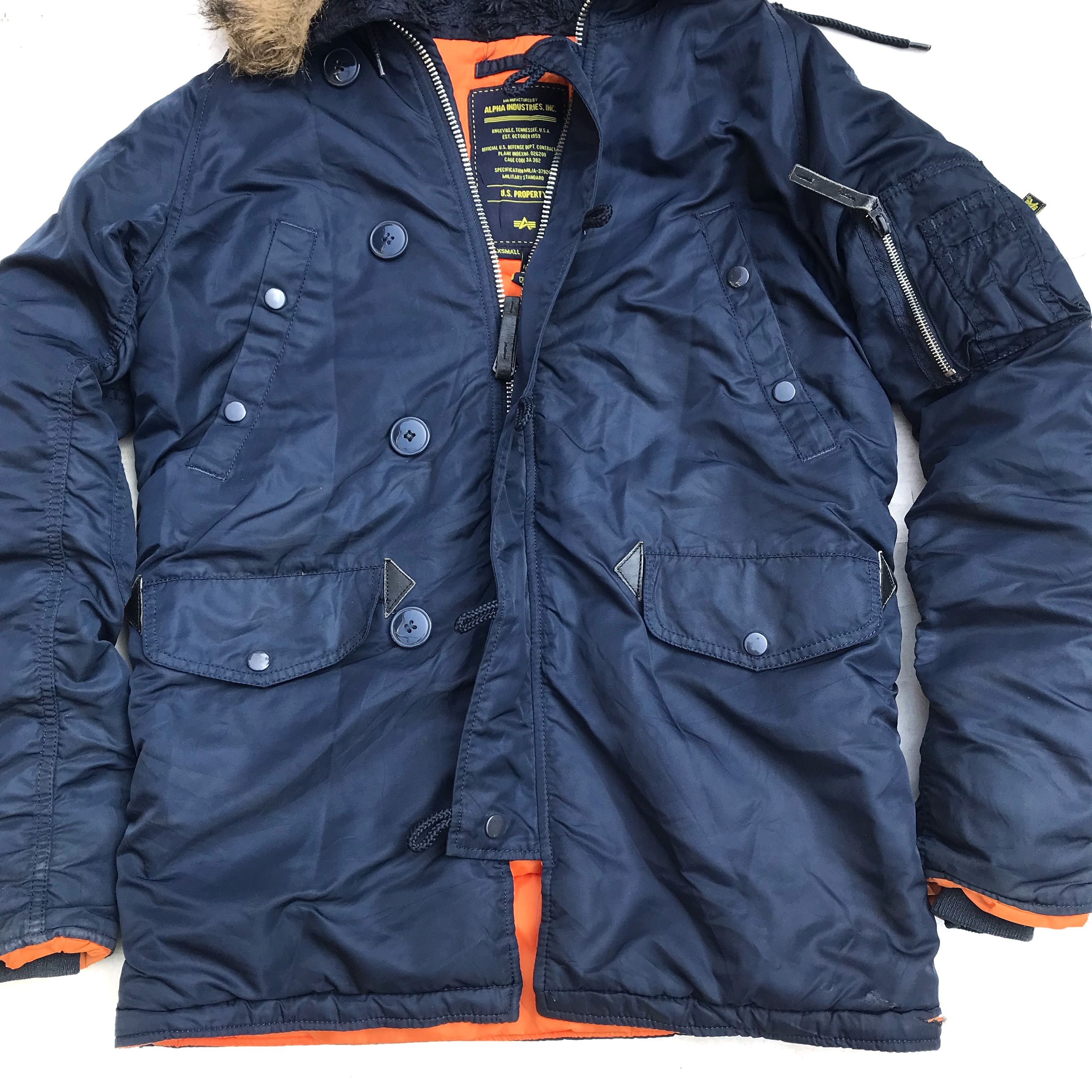 Alpha Industries Alpha Industries Military N3B Parka navy Blue Jacket cold Size US S / EU 44-46 / 1 - 4 Thumbnail