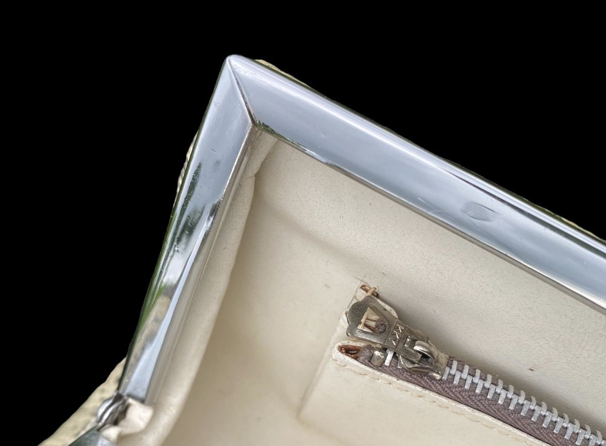 Handmade Clutch Bag Vintage Lizard Skin Size ONE SIZE - 9 Thumbnail