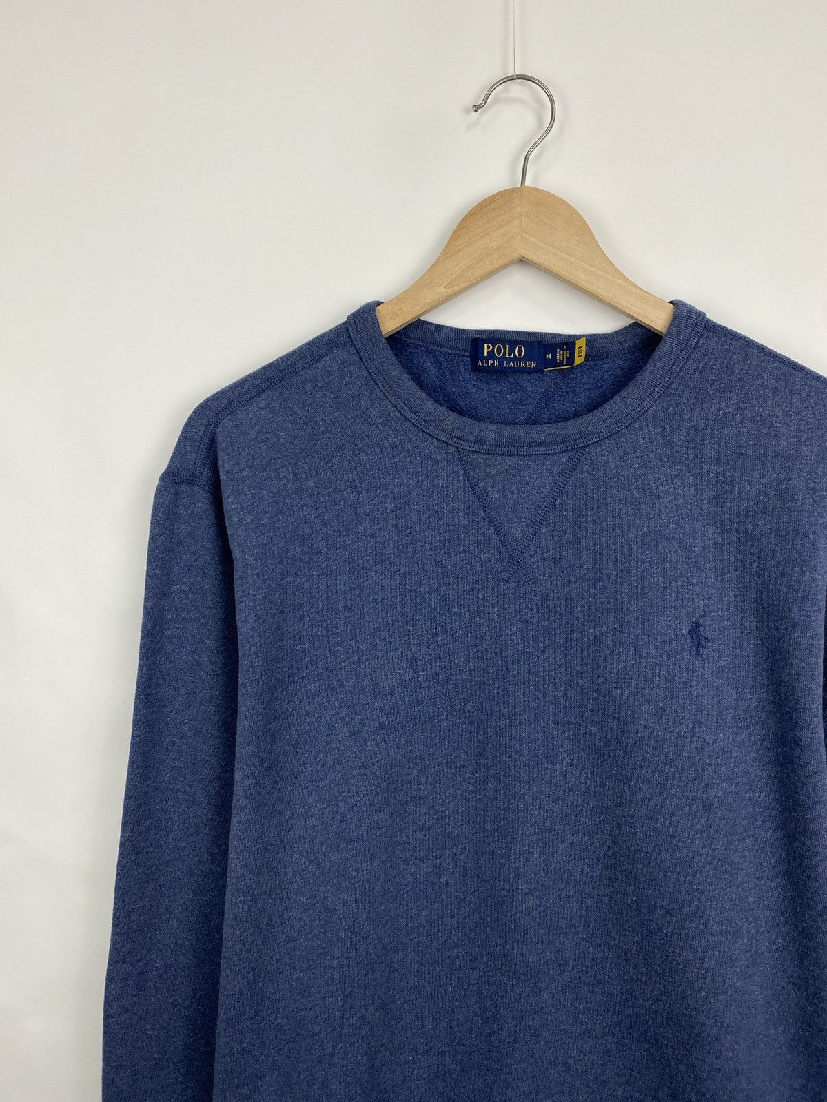 Polo Ralph Lauren 🇺🇸 Y2K Ralph Lauren Fleece Sweatshirt Retro Rare Chief Keef Size US M / EU 48-50 / 2 - 7 Thumbnail