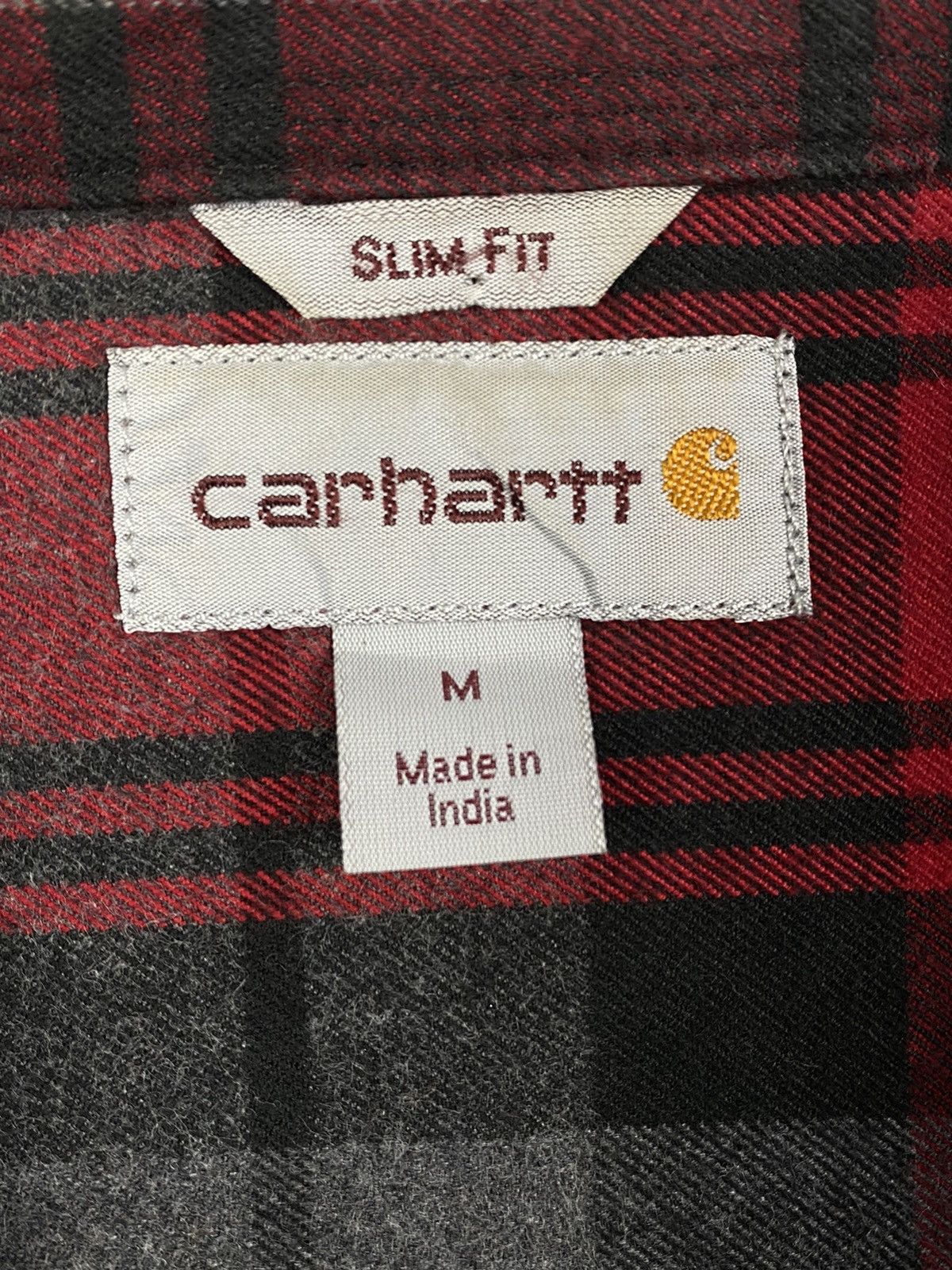 Carhartt Carhartt Checked Button Up Long Sleeve Shirt Worker Size M Size US M / EU 48-50 / 2 - 8 Thumbnail