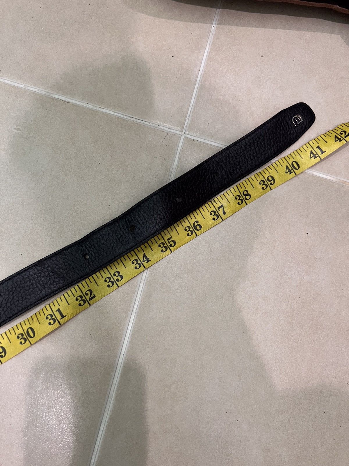 Leather Dunhill Formal Buckle Belt Size ONE SIZE - 11 Thumbnail