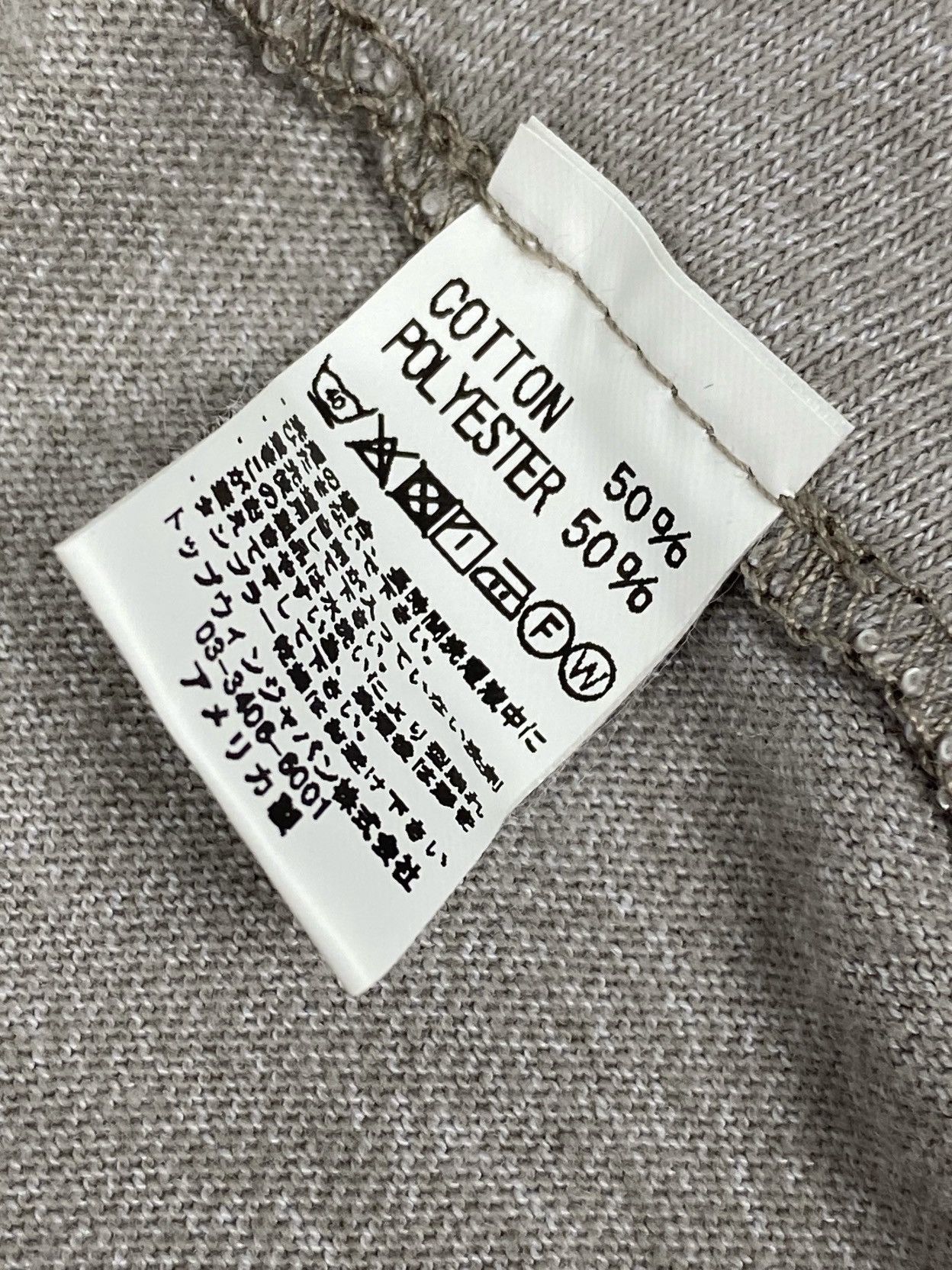 Velva Sheen Velva Sheen Blank Grey 1 Pac Twist Pocket Single Stitch Tee Size US M / EU 48-50 / 2 - 7 Thumbnail