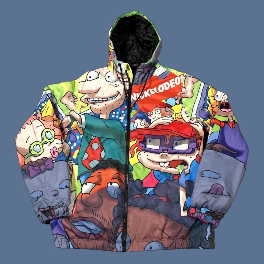 Members Only VINTAGE Members Only Nickelodeon Rugrats Jacket Mens Medium Hooded Windbreaker Size US M / EU 48-50 / 2 - 1 Thumbnail