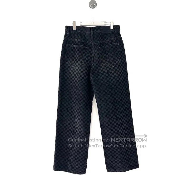 Louis Vuitton Louis Vuitton SS25 Damier Flocked Jeans. Size US 36 / EU 52 - 2 Thumbnail