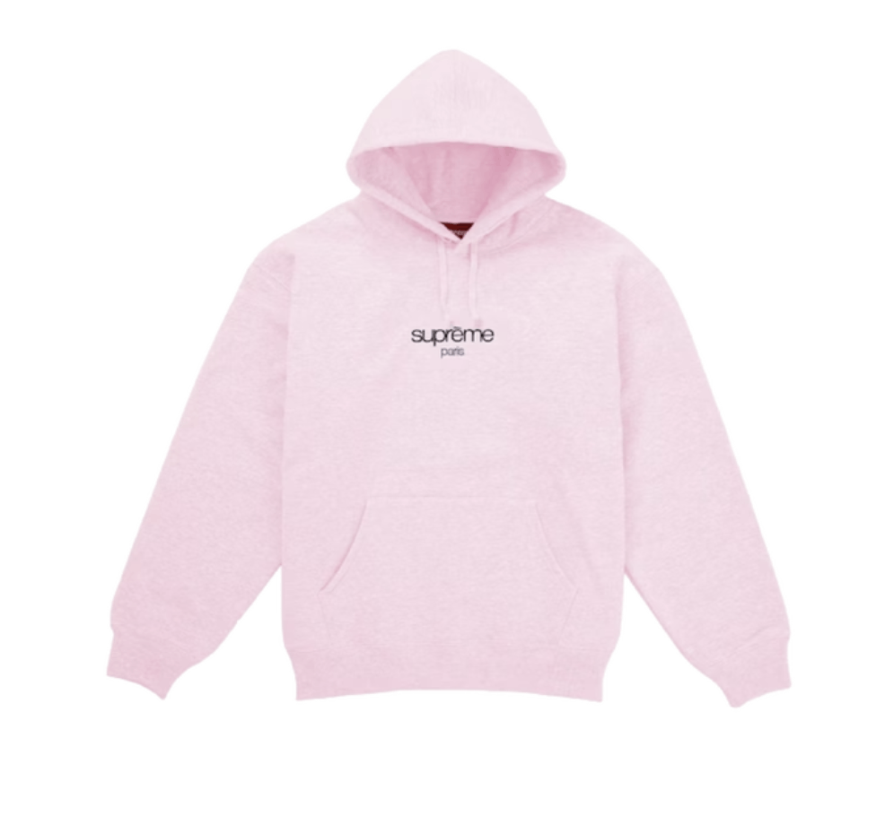 Supreme Supreme Paris Shop Hoodie Light Pink • L Size US L / EU 52-54 / 3 - 1 Thumbnail