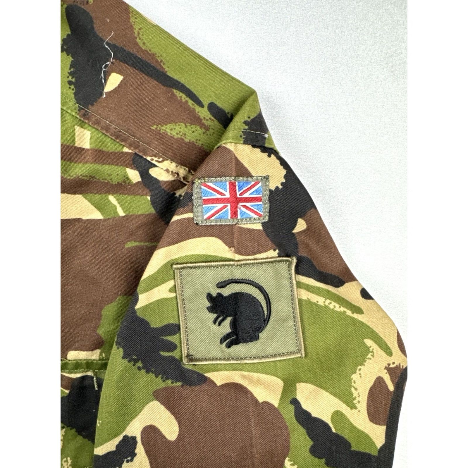 Vintage VINTAGE New Zealand Military DPM Combat Smock Shirt Camo Zip Front Medium 80s 90s Mens Size US M / EU 48-50 / 2 - 4 Thumbnail
