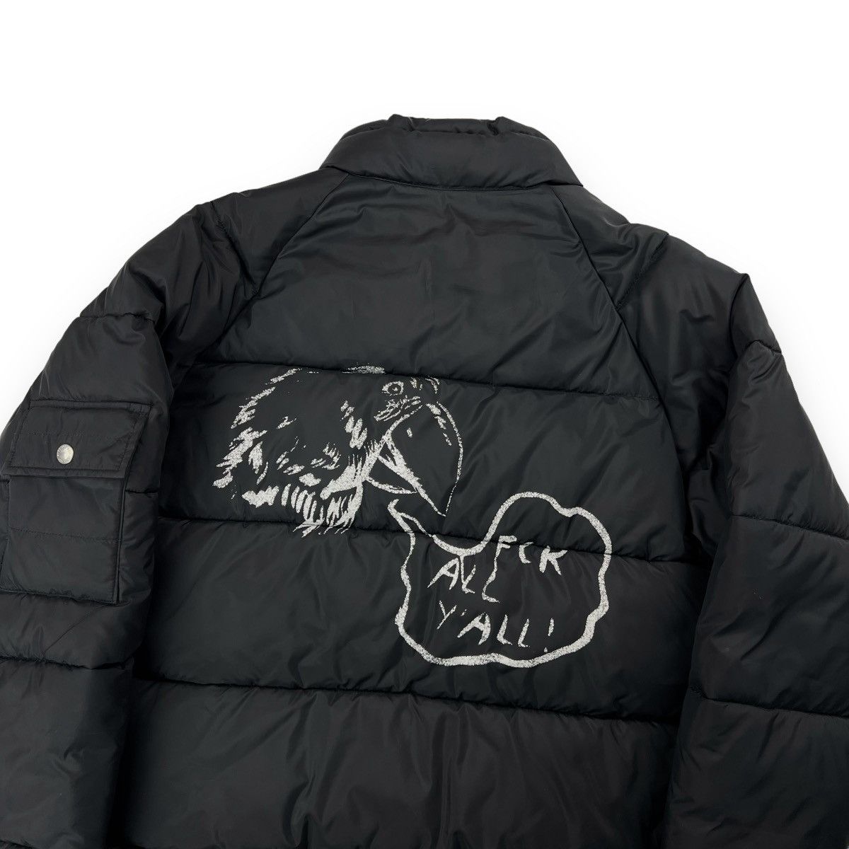Supreme Supreme x Raymond Pettibon Mechanics Puffer Jacket | Grailed