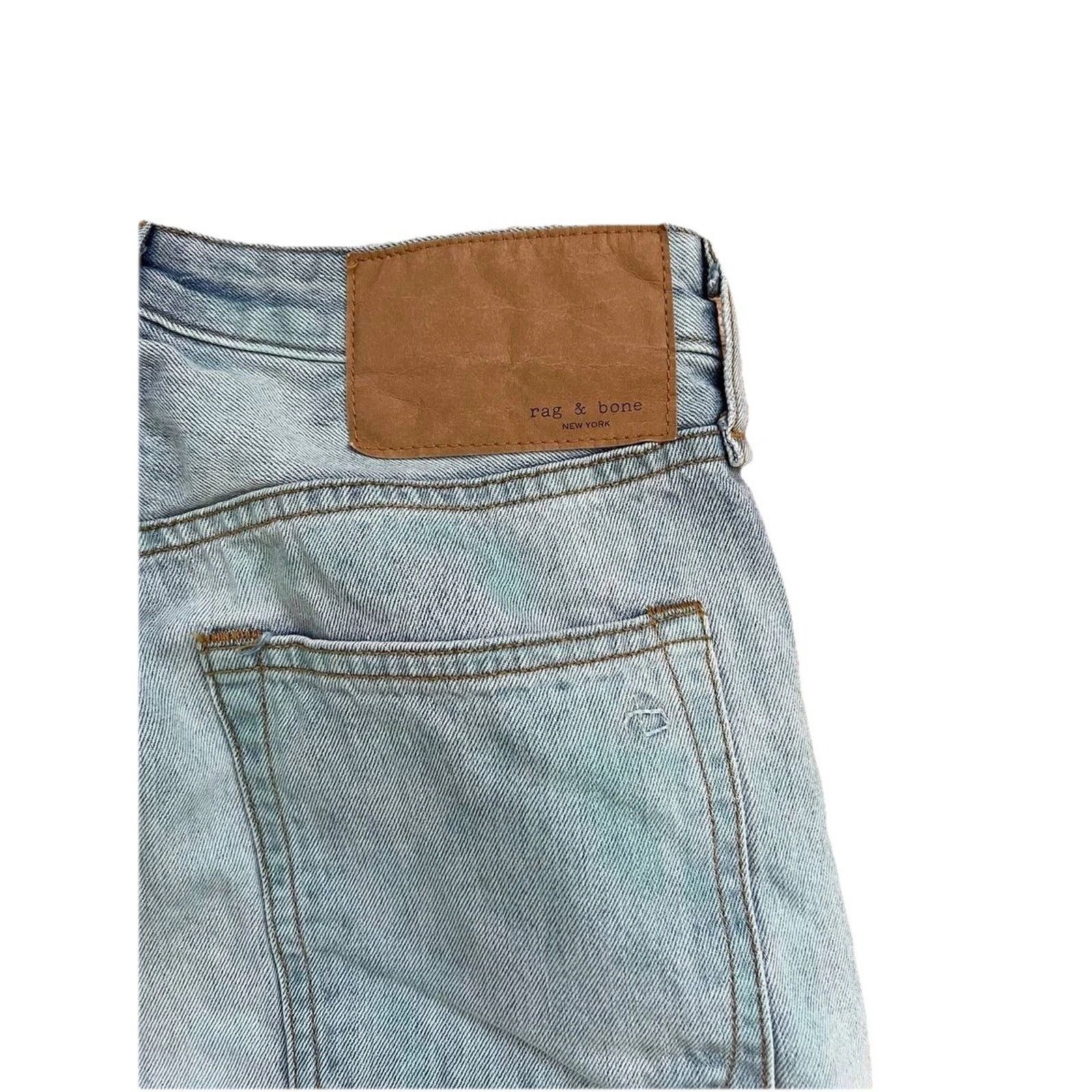 Rag & Bone RAG & BONE Ninae Wide leg jeans Blue 28 A000876 Size 36" / US 14 / IT 50 - 10 Thumbnail