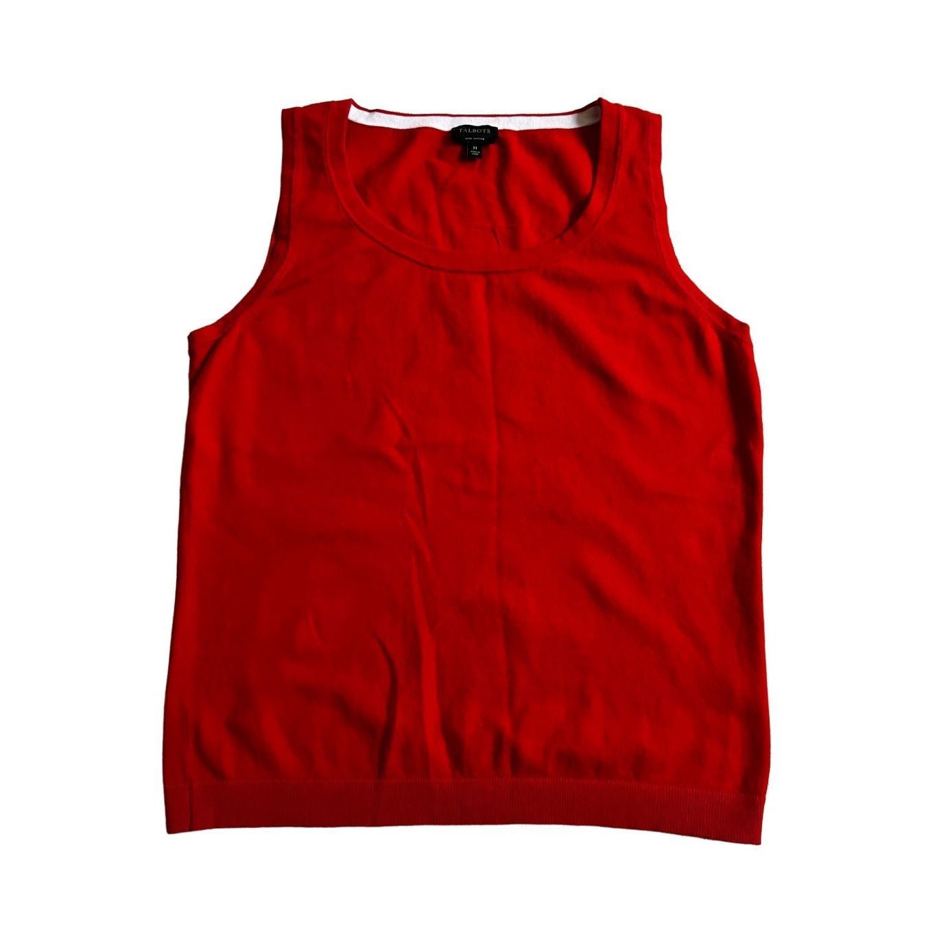 Robert Talbott Talbots Red Sweater Vest size M Size M / US 6-8 / IT 42-44 - 6 Thumbnail