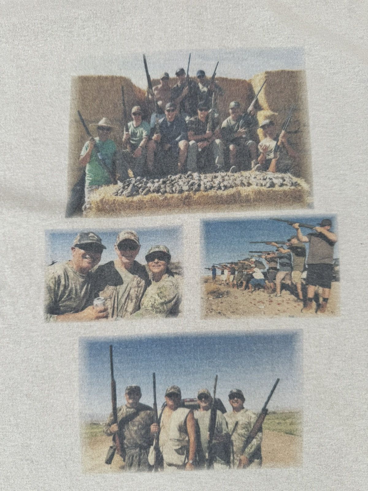 Soffe Vintage Uptown 28 Hunt Club Team Photo Tees Size US XL / EU 56 / 4 - 2 Thumbnail
