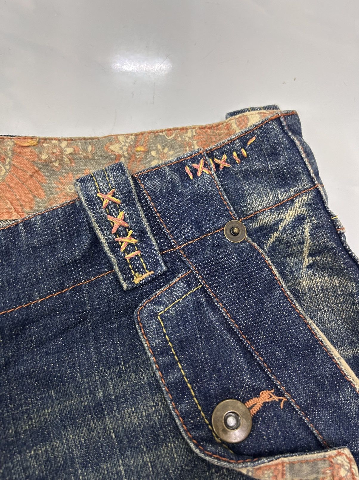 Japanese Brand × Vintage Vintage Japanese Denim Mud Wash Jeans Size US 32 / EU 48 - 18 Thumbnail