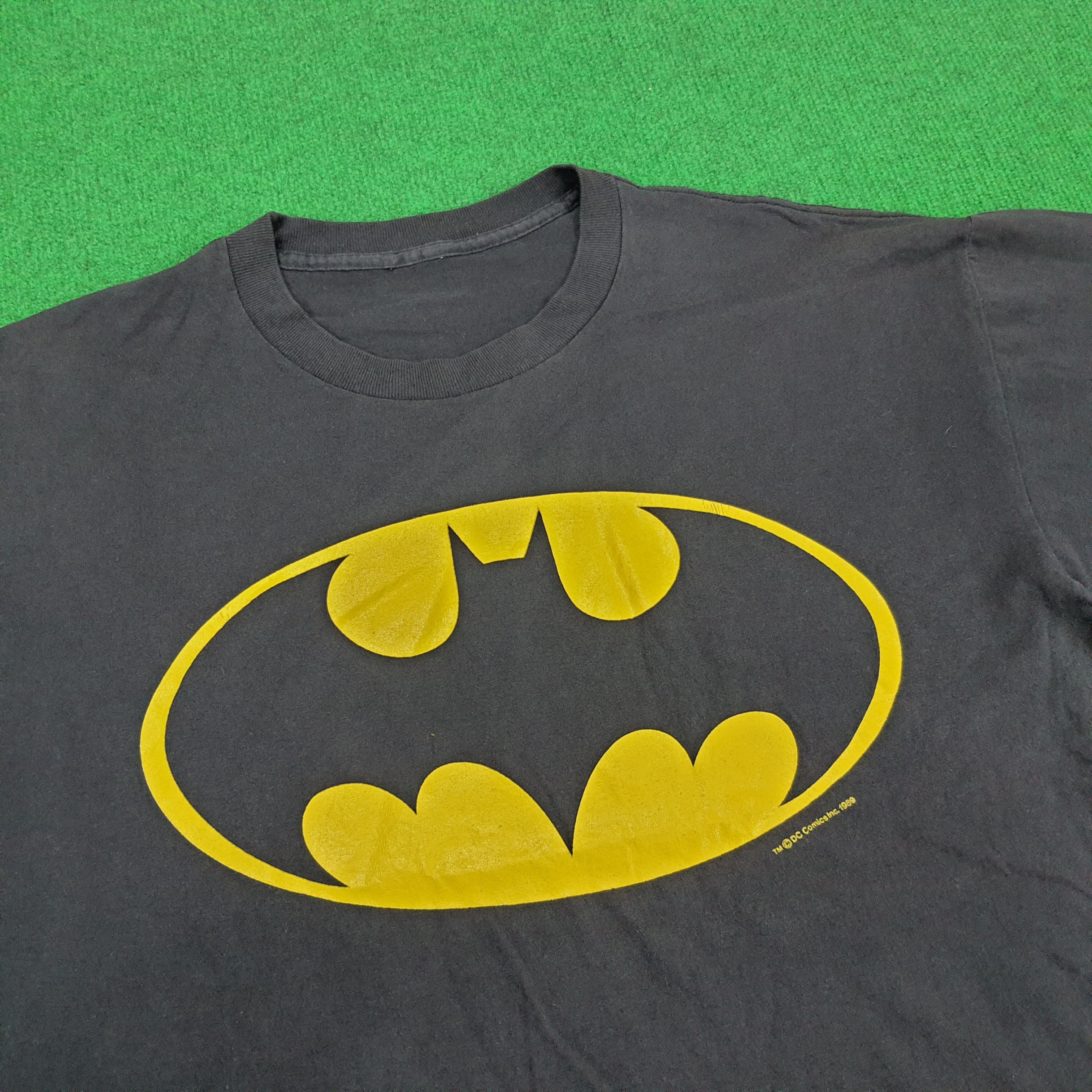 DC Comics × Vintage Vintage DC Comics '89 Batman Movie T-shirt Size US XL / EU 56 / 4 - 2 Thumbnail