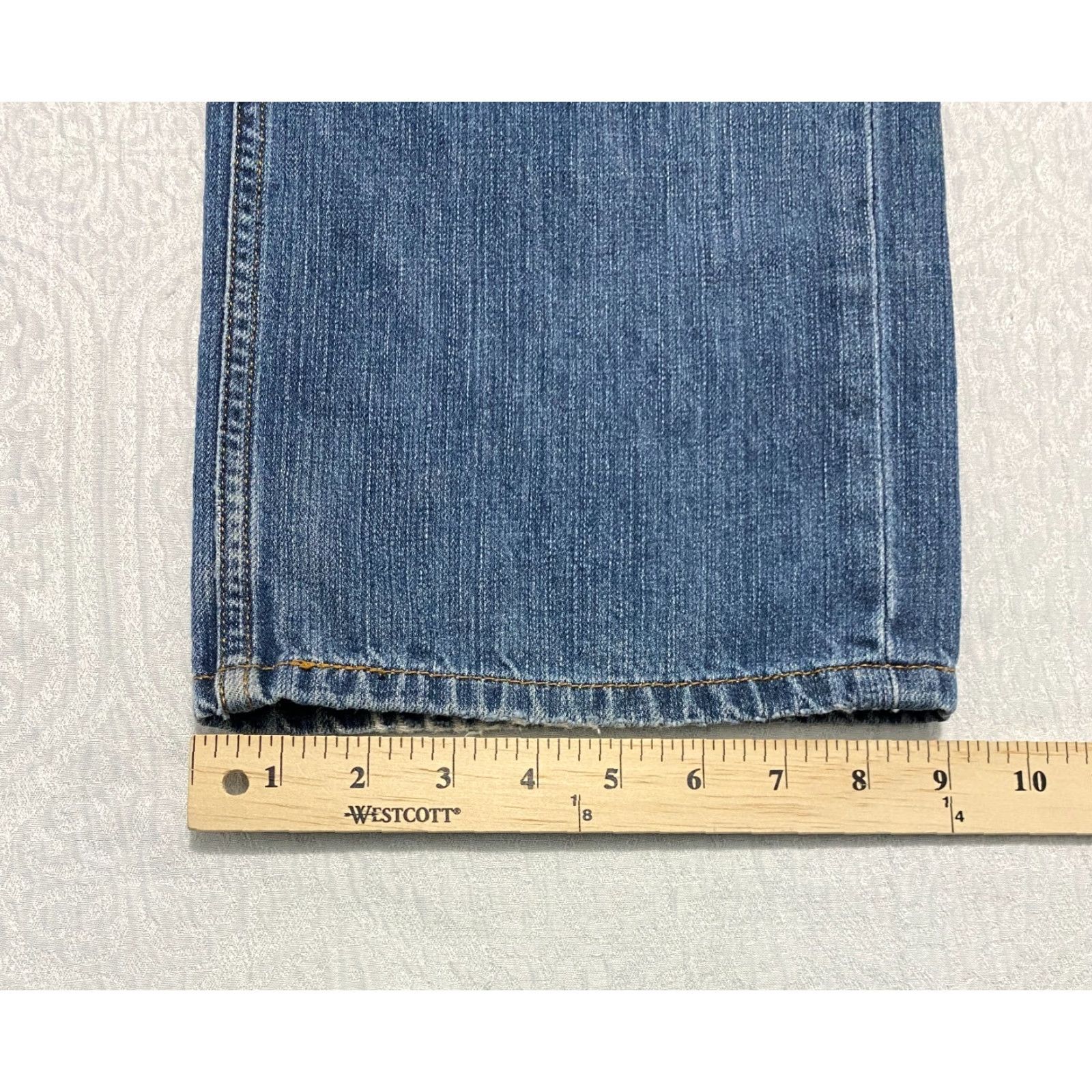 Levi's Levis 559 Jeans Mens Size 38×30 Blue Distressed Relaxed Straight Whiskers Size US 38 / EU 54 - 7 Thumbnail