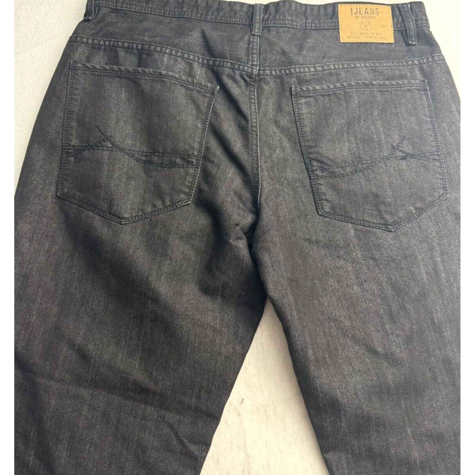 Denime i jeans by Buffalo Spencer Slim Jeans Black Denim Distressed Men 36x32 37x27 Size US 36 / EU 52 - 7 Thumbnail