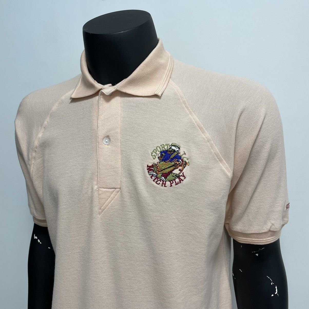 Iceberg Vintage Iceberg Sport Ice Match Play Polo Cartoon Size US L / EU 52-54 / 3 - 3 Thumbnail