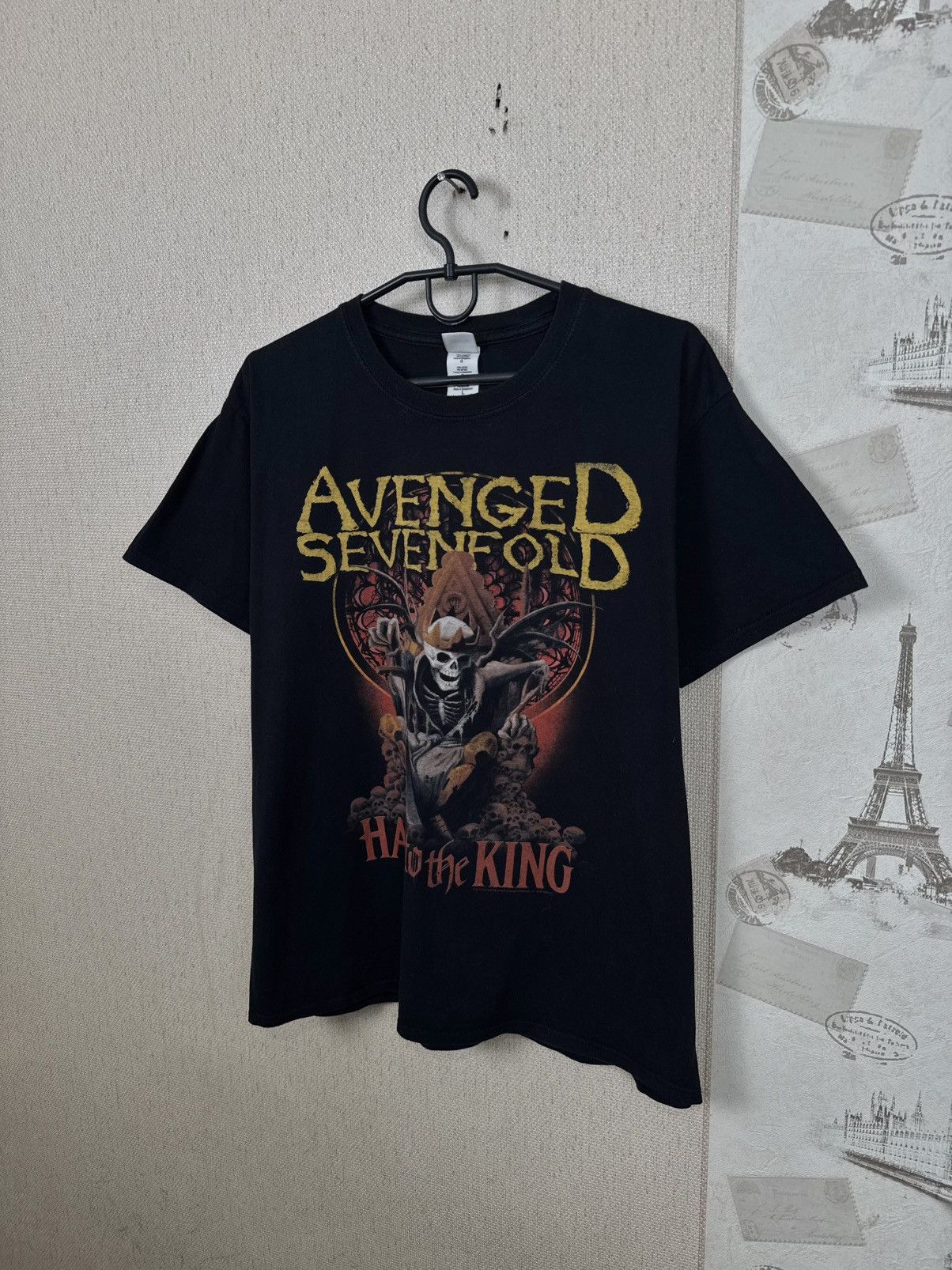 Other Avenged Sevenfold T shirt Black Hail to the King SL 2013 Size US L / EU 52-54 / 3 - 4 Thumbnail