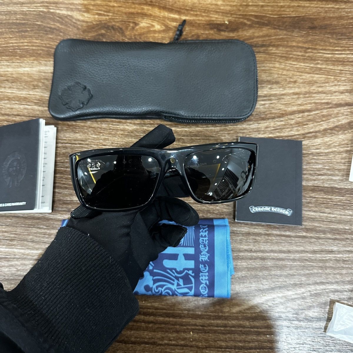 Chrome Hearts CHROME HEARTS YER BJORN AGAIN SUNGLASSES Size ONE SIZE - 3 Thumbnail