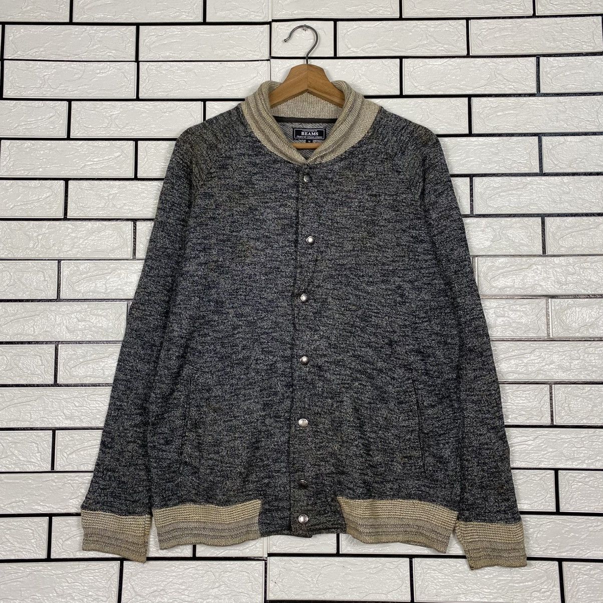 Beams Japan 📌Vintage Shawl Collar Button Jacket Beams Issey Miyake Size US M / EU 48-50 / 2 - 2 Thumbnail