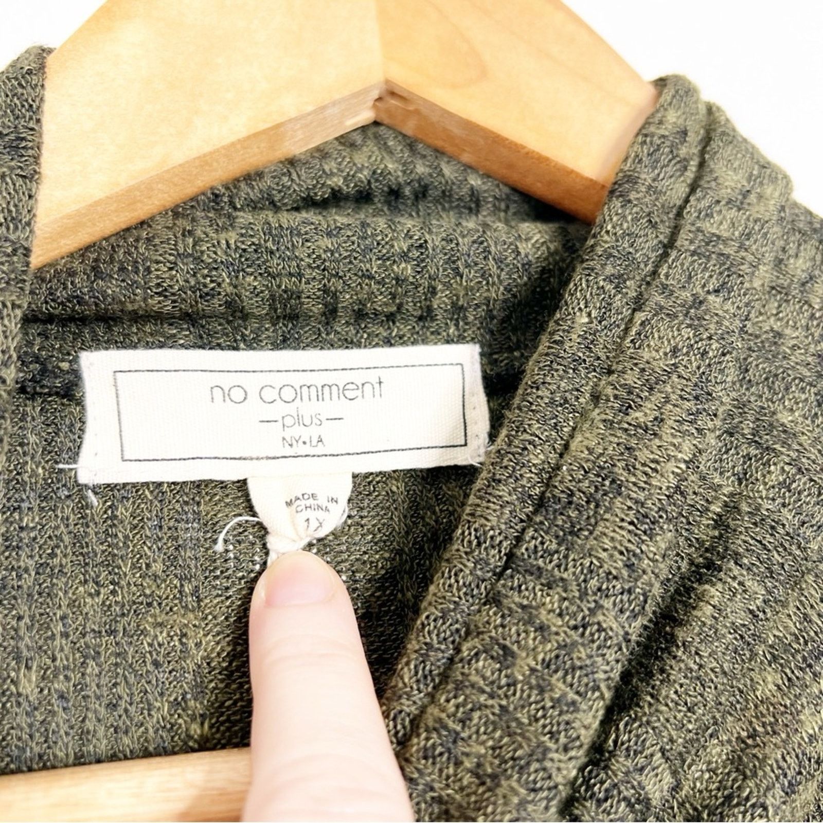 Other New with Tag No Comment Women’s Turtleneck Sweater Dress Size XL / US 12-14 / IT 48-50 - 13 Thumbnail