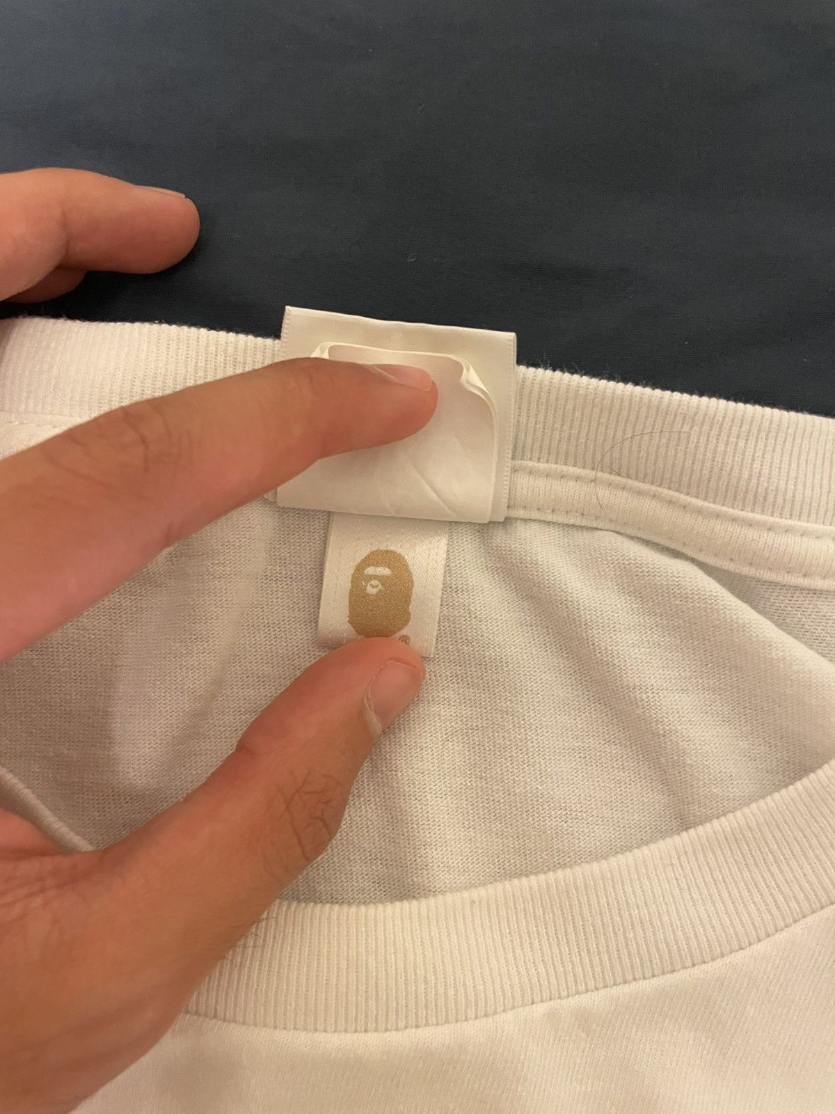 Bape College Tee Size US L / EU 52-54 / 3 - 6 Thumbnail