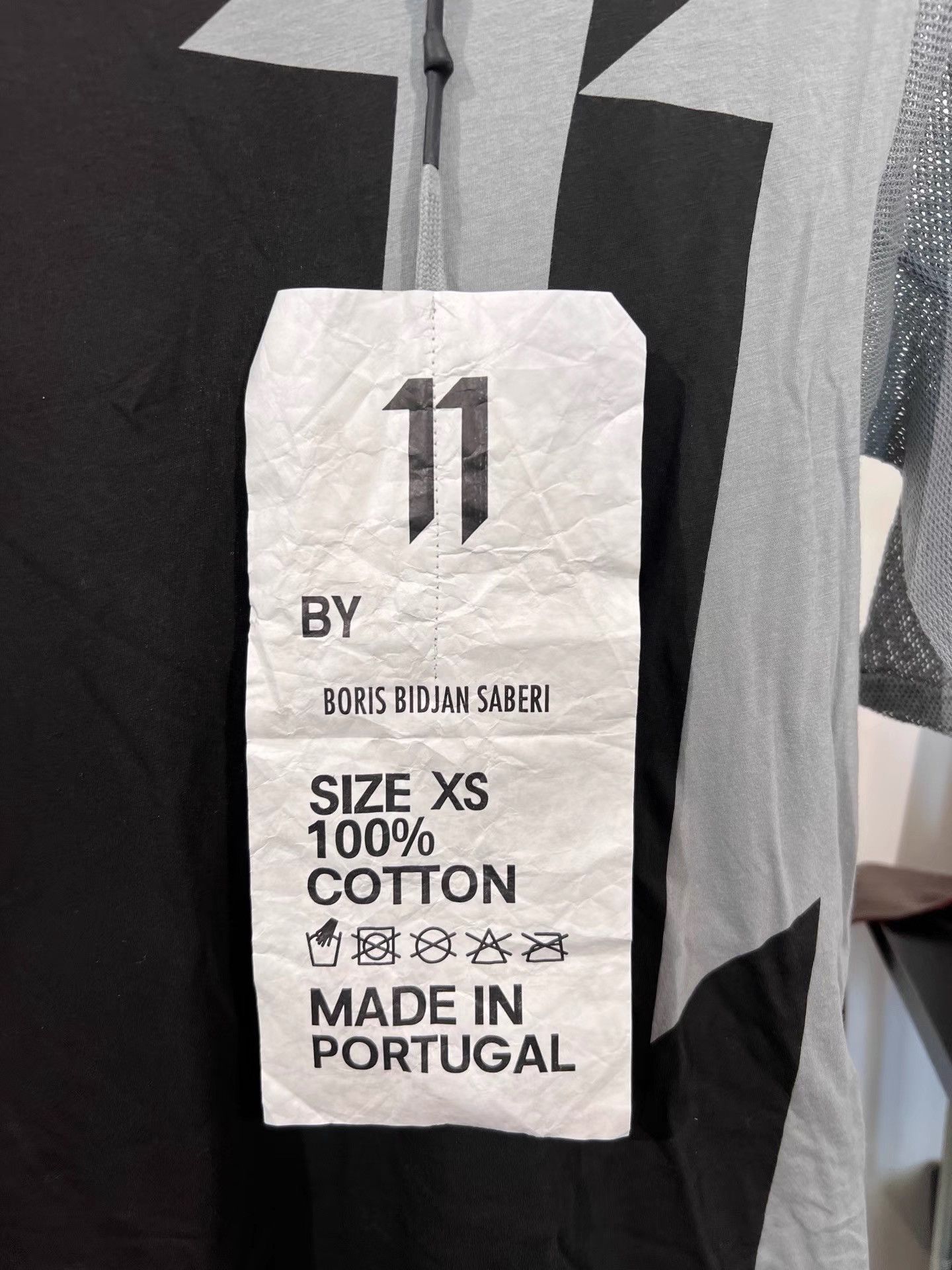 11 By Boris Bidjan Saberi 11by BBS TS2 Sheer Insert T-Shirt K35 Size US XS / EU 42 / 0 - 6 Thumbnail