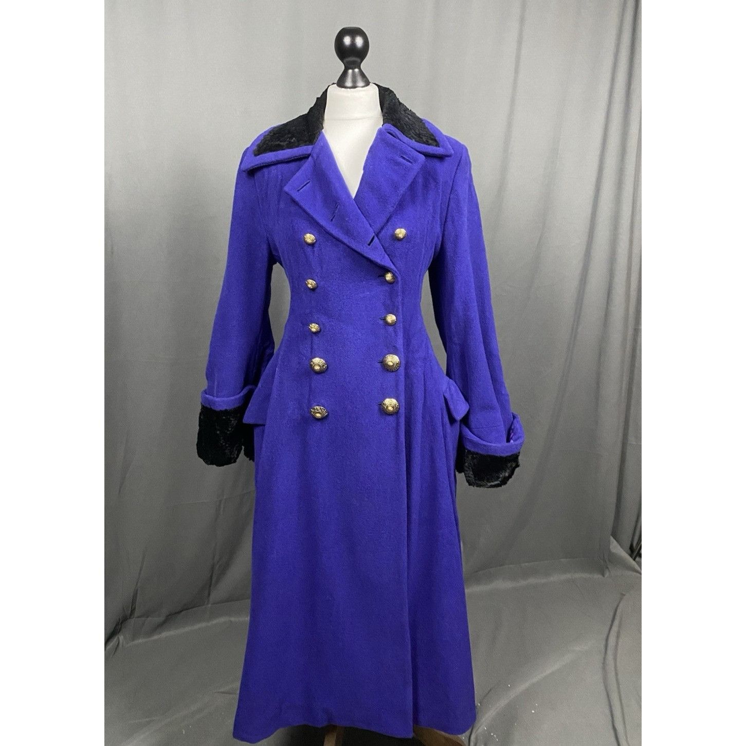 Versace RARE! Versus Versace Vintage Military Double Breasted Blue W Size XS / US 0-2 / IT 36-38 - 1 Thumbnail