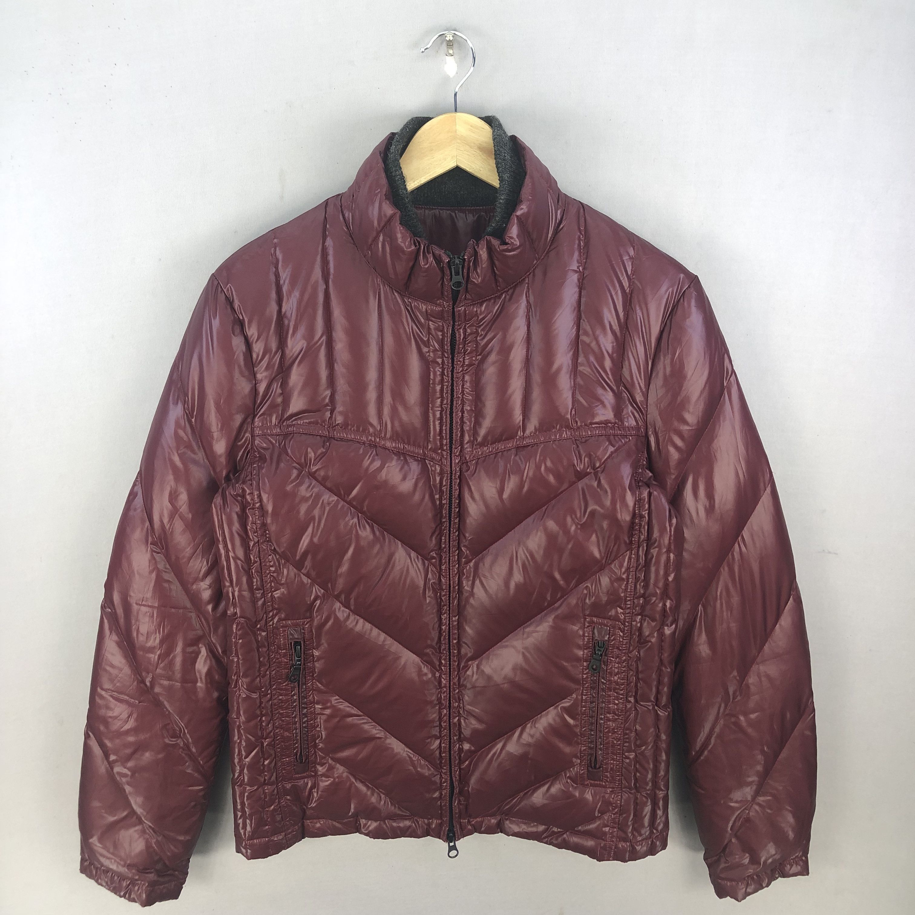ABAHOUSE Vintage Japanese Brand Double Zip Puffer Down Jacket Size US XS / EU 42 / 0 - 1 Thumbnail