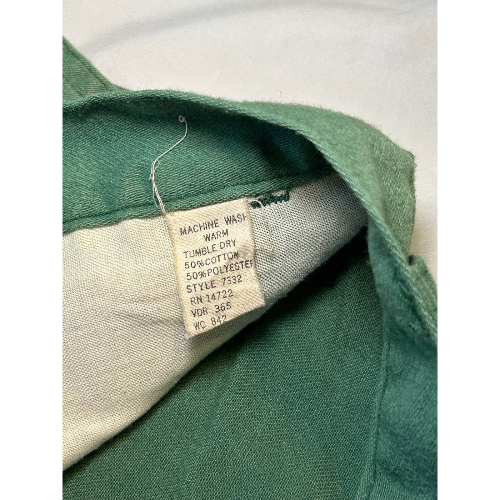 Other Vintage Forest Green High-Waisted Flare Pants, Size 2 Size 26" / US 2 / IT 38 - 3 Thumbnail