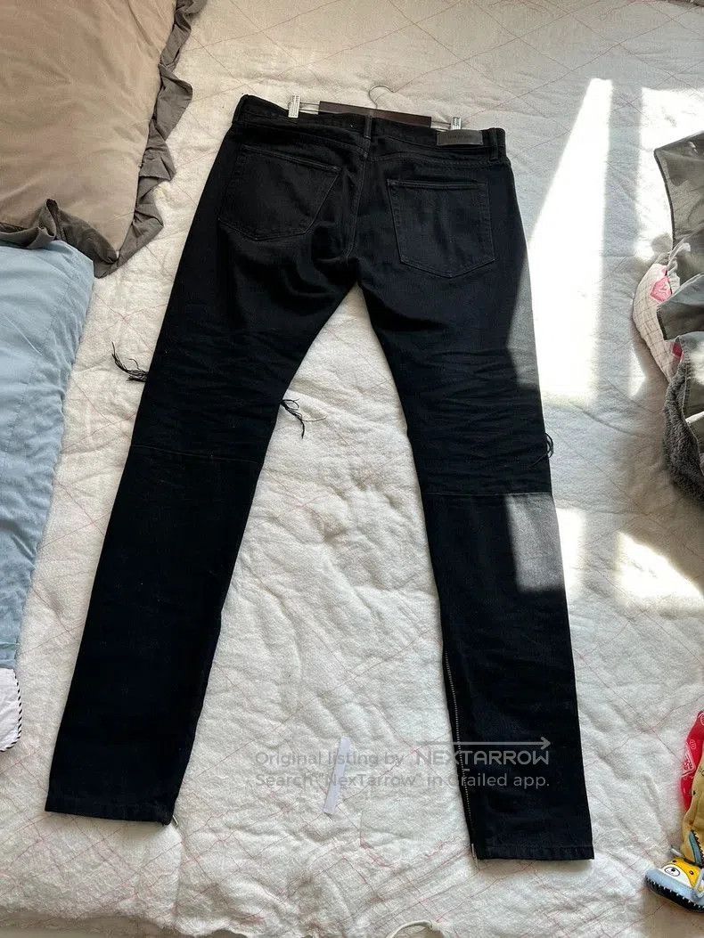 Fear of God Fear of God 4th Black Denim Jeans. Size US 34 / EU 50 - 2 Thumbnail