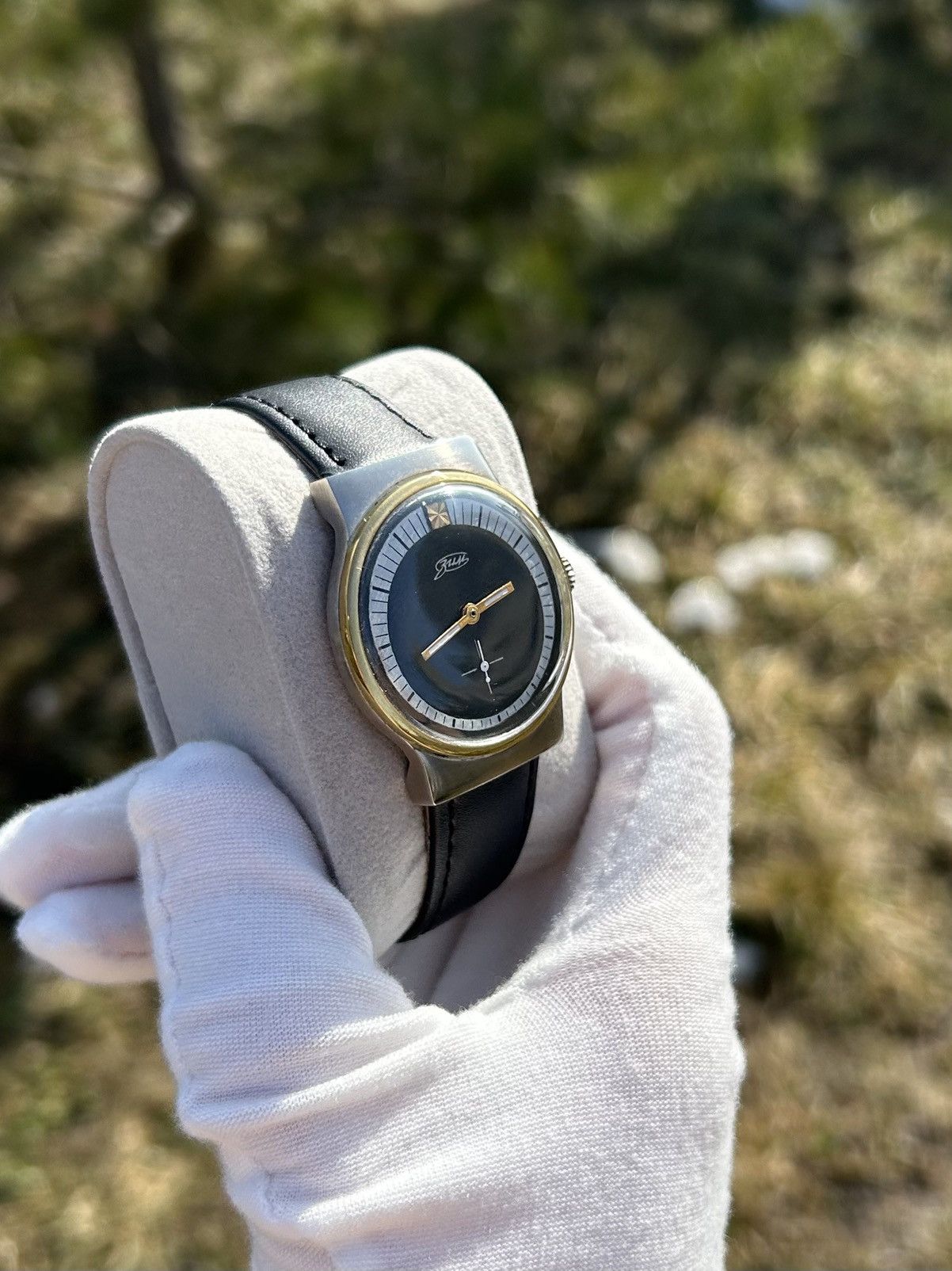 Vintage Vintage Watch Zim USSR Soviet Mechanical Retro 1970s Size ONE SIZE - 6 Thumbnail