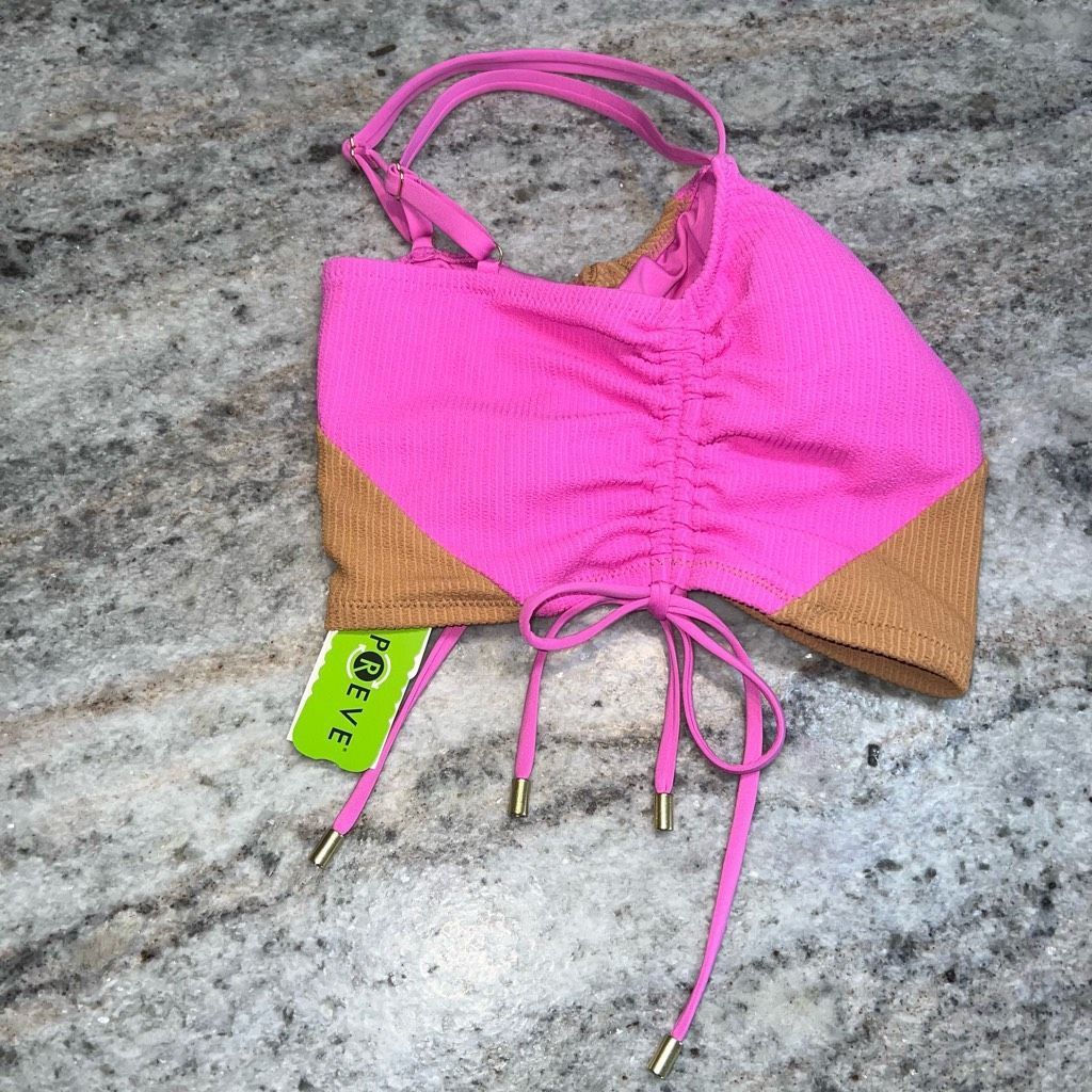 Other Sanctuary Balancing Act Shirred-Side Cropped Pink Aura Tanki Size XS / US 0-2 / IT 36-38 - 7 Thumbnail