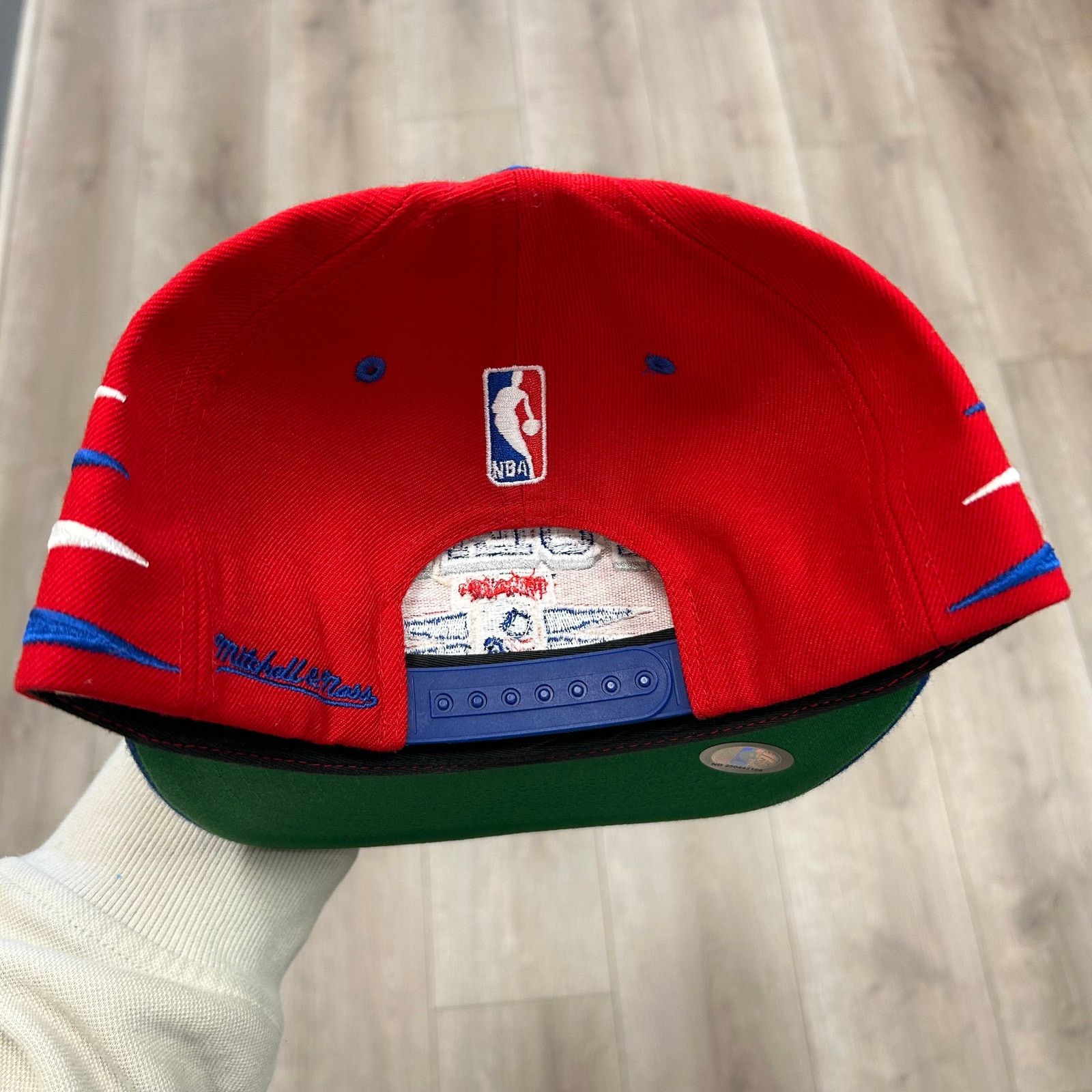 Mitchell & Ness Mitchell & Ness Philadelphia 76ers Hardwood snapback hat cap Size ONE SIZE - 4 Thumbnail