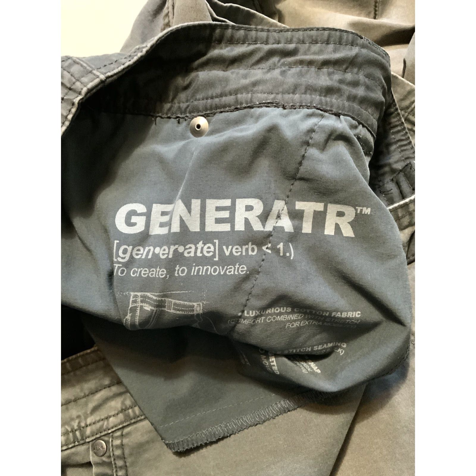 Born Kuhl Born In The Mountains Generatr Outdoor Hiking Grey Canvas Trail Pants Sz.42 Men Pants 42 Grey Canvas Chino Hiking Size US 42 / EU 58 - 4 Thumbnail