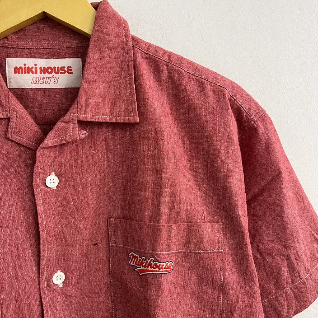 Japanese Brand Miki House Campcollar Shirt Size US M / EU 48-50 / 2 - 5 Thumbnail
