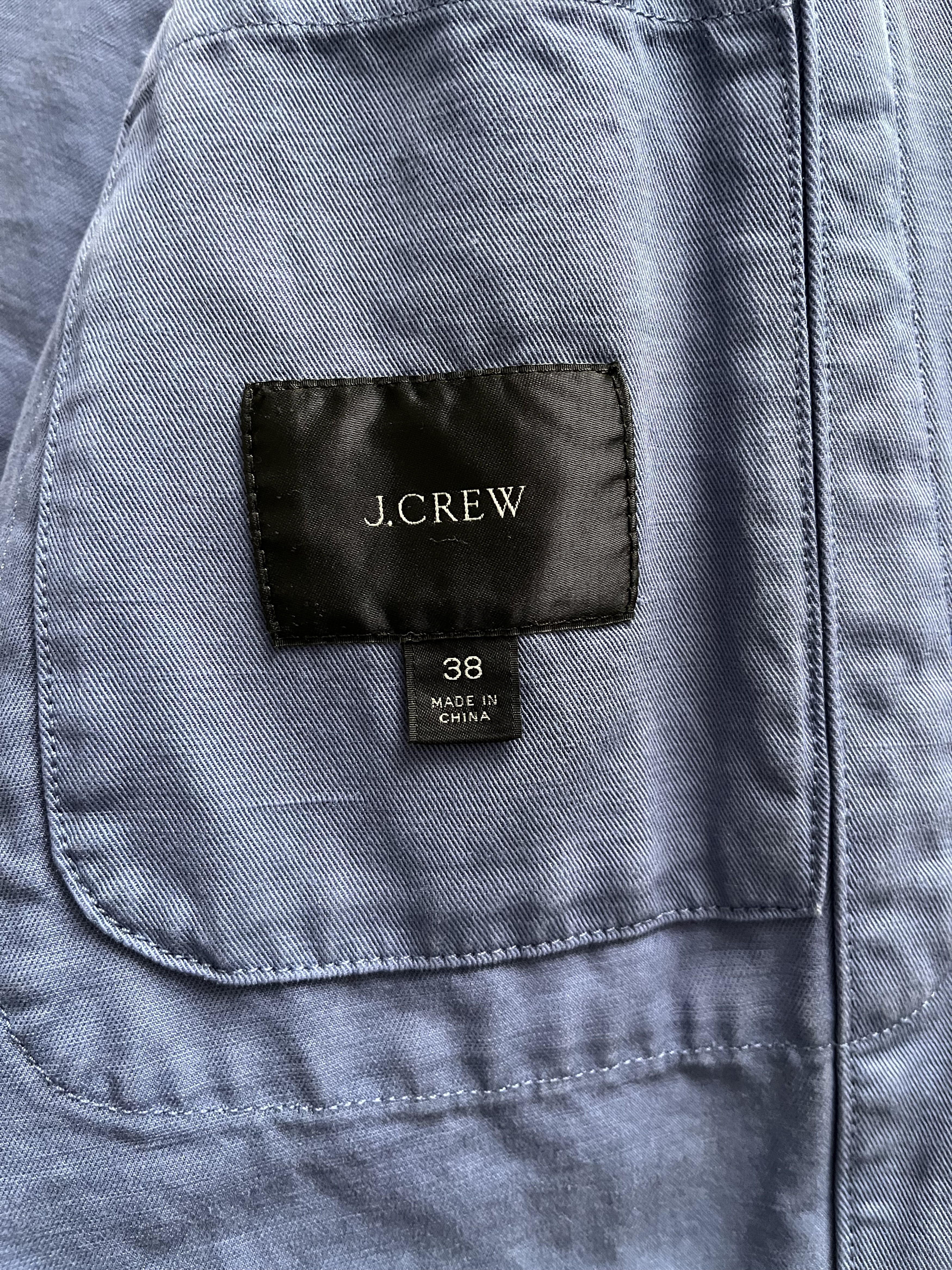 J.Crew J. Crew French Blue Work Blazer Size 38R - 4 Thumbnail