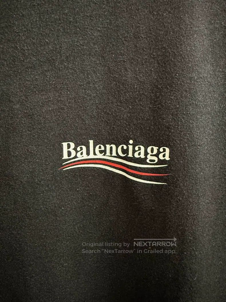 Balenciaga Balenciaga Black Coca-Cola print loose fit short-sleeve T- Size US M / EU 48-50 / 2 - 2 Thumbnail