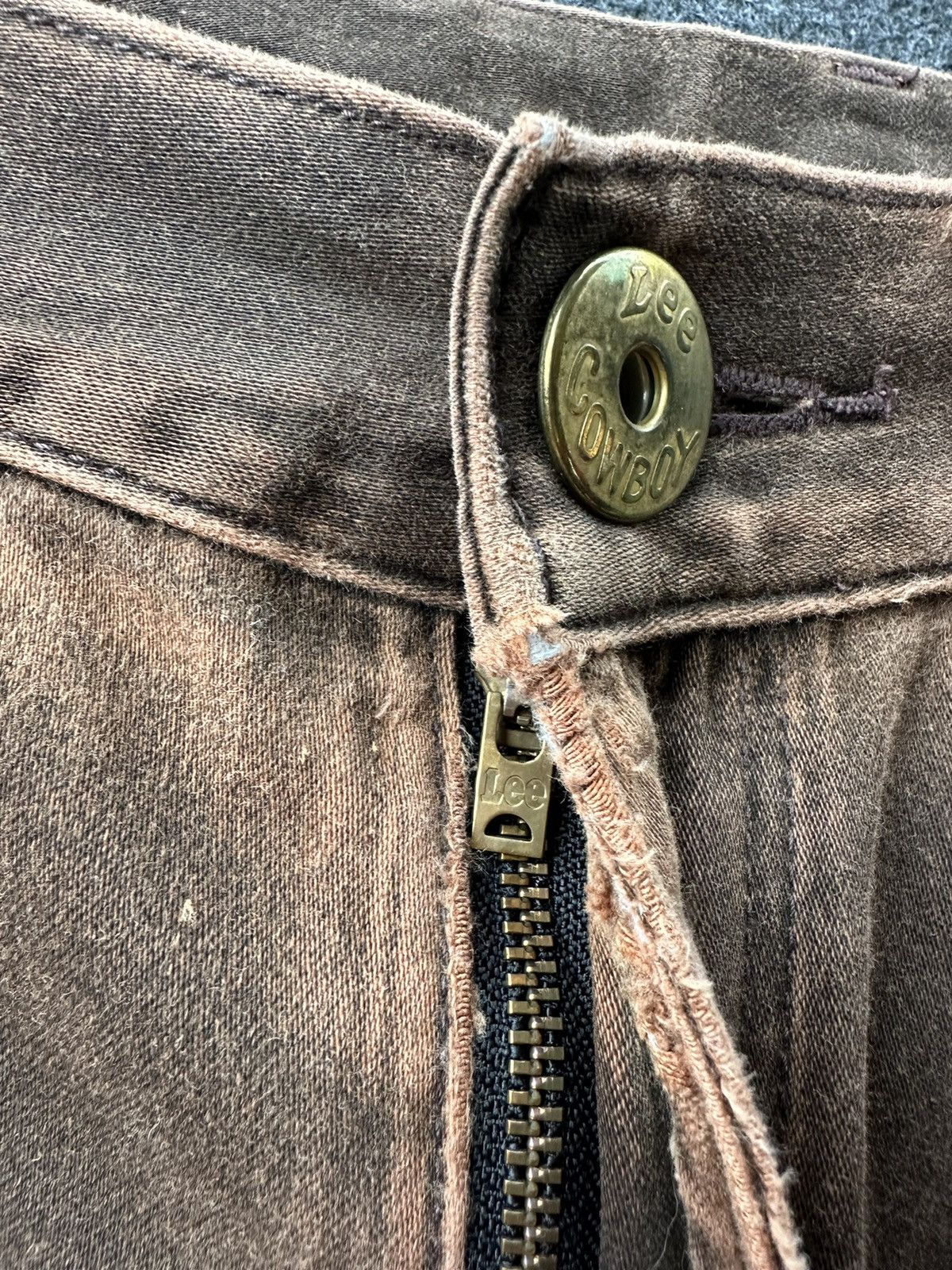 Beauty Beast × If Six Was Nine × Lee Vintage Lee Wide Leg Tapered Nice Faded Colour D254 Size US 32 / EU 48 - 8 Thumbnail