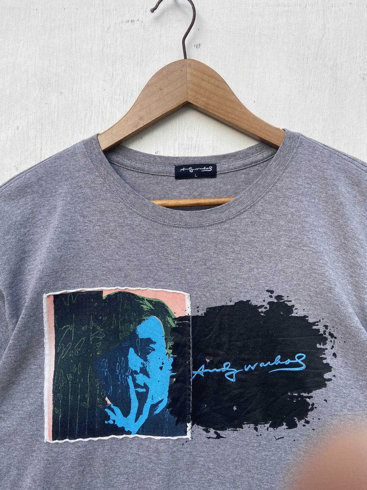 Andy Warhol × Vintage Andy Warhol t shirt long sleeve Size US M / EU 48-50 / 2 - 2 Thumbnail
