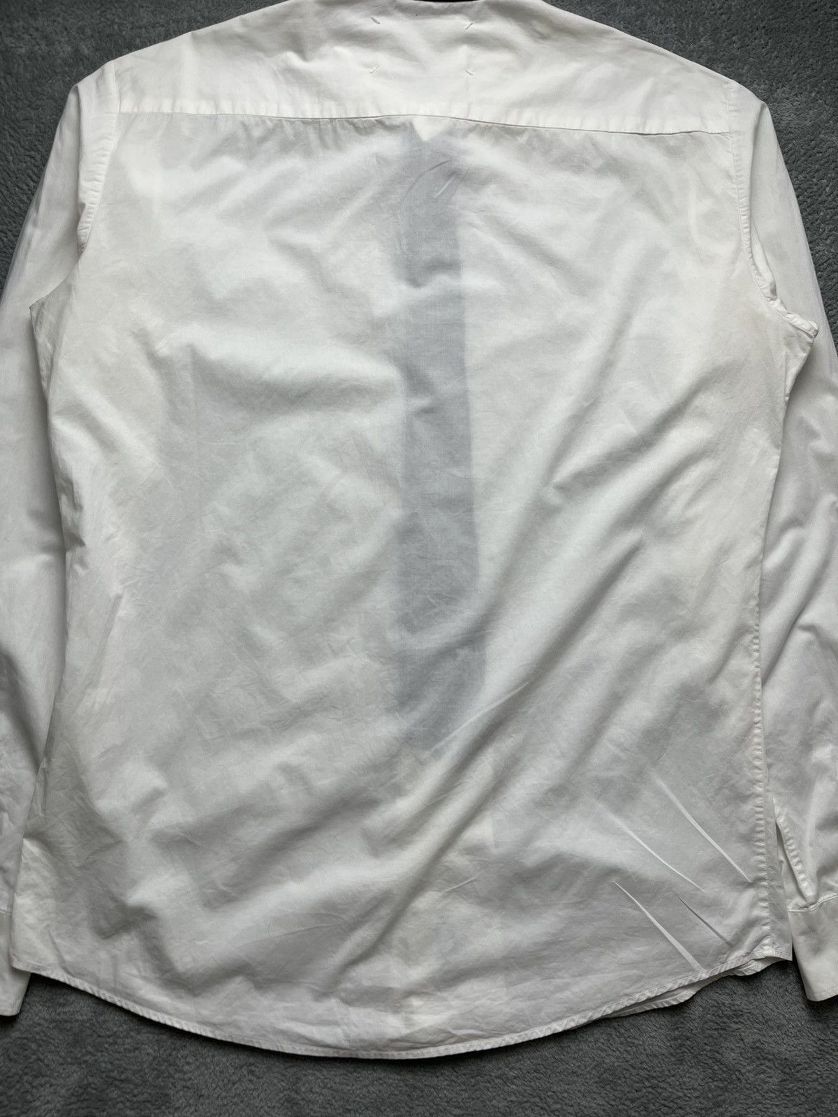Maison Margiela Maison Margiela - SS/08 trompe black “Tie Illusion” Shirt Size US S / EU 44-46 / 1 - 10 Thumbnail