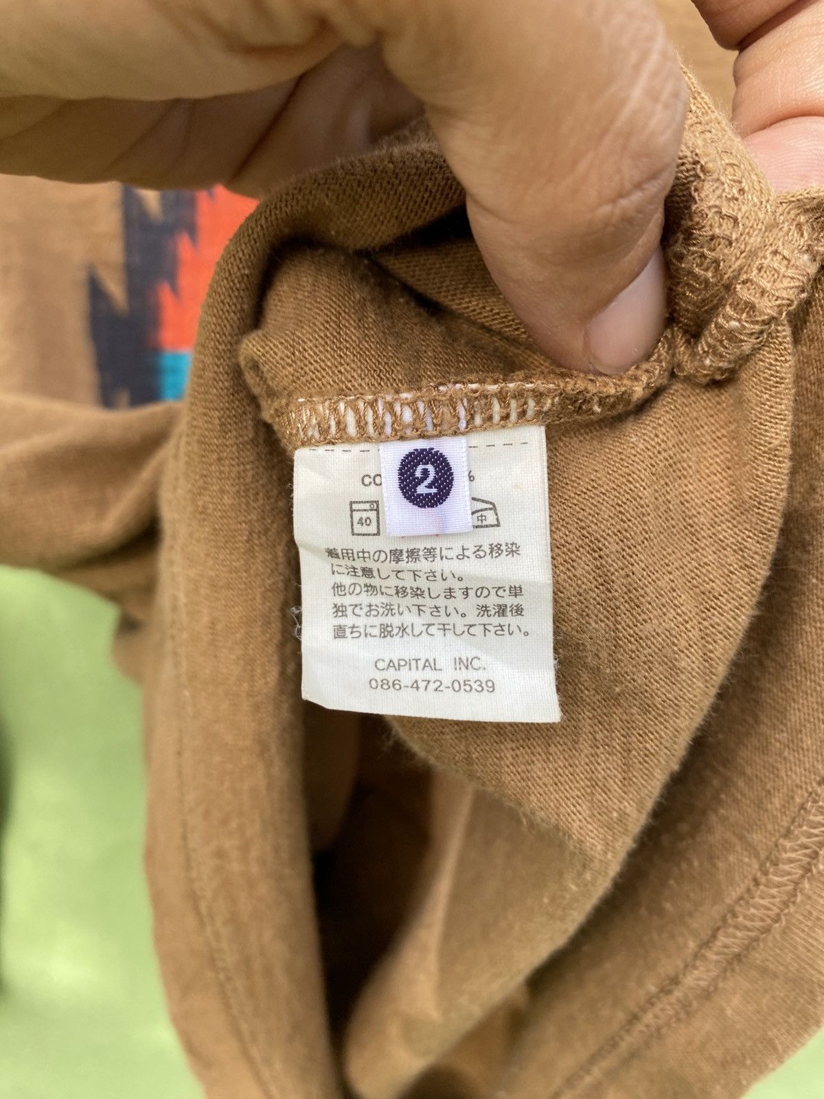 Kapital KAPITAL Made In Japan Native Pattern Long Sleeve Tee Iconic Size US M / EU 48-50 / 2 - 15 Thumbnail