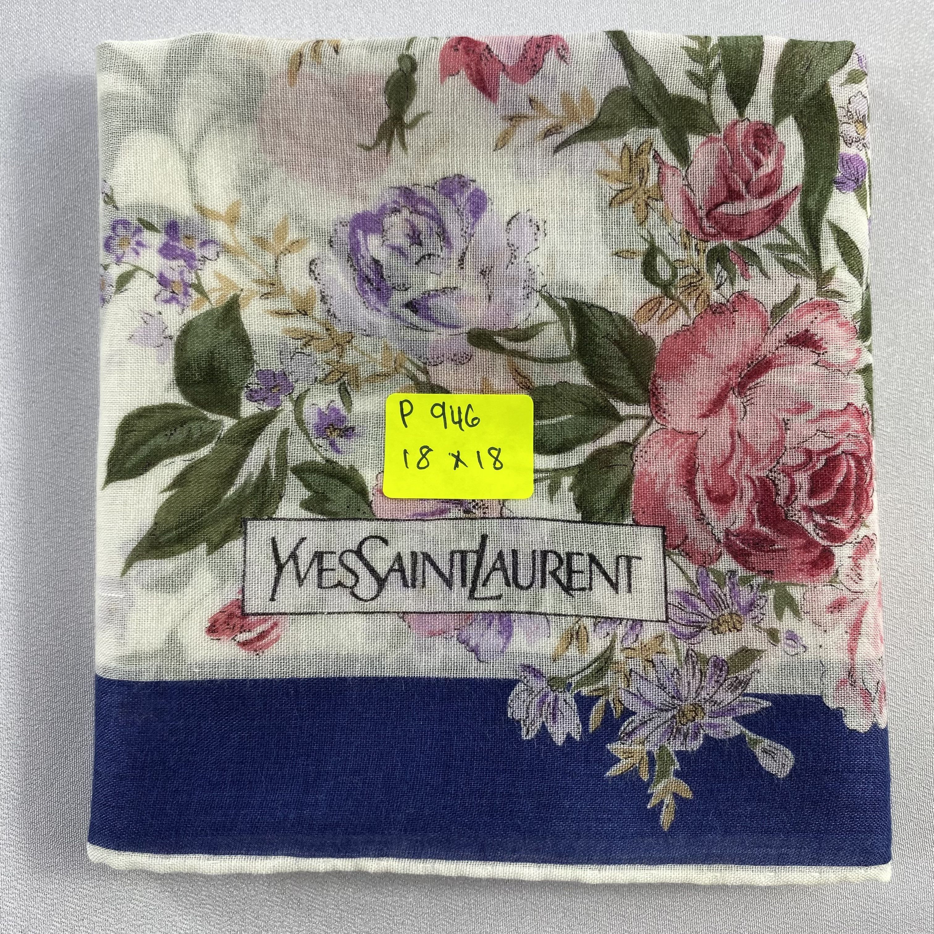 Vintage × Yves Saint Laurent Yves Saint Laurent Neckerchief / Handkerchief-P946 Size ONE SIZE - 5 Thumbnail