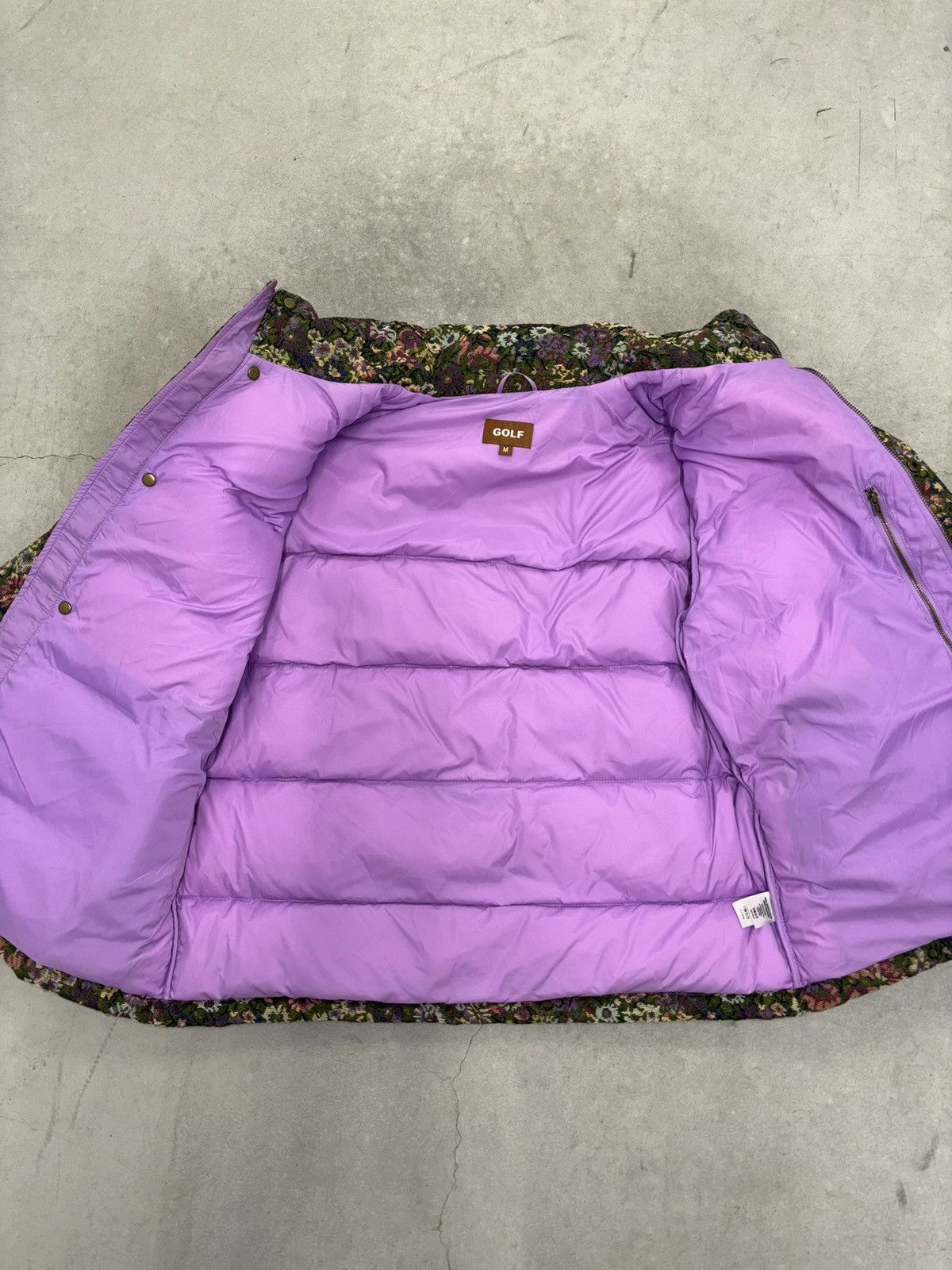 Golf le Fleur 🌺 Golf Wang Floral Garden Puffer 🍃 Size US M / EU 48-50 / 2 - 4 Thumbnail