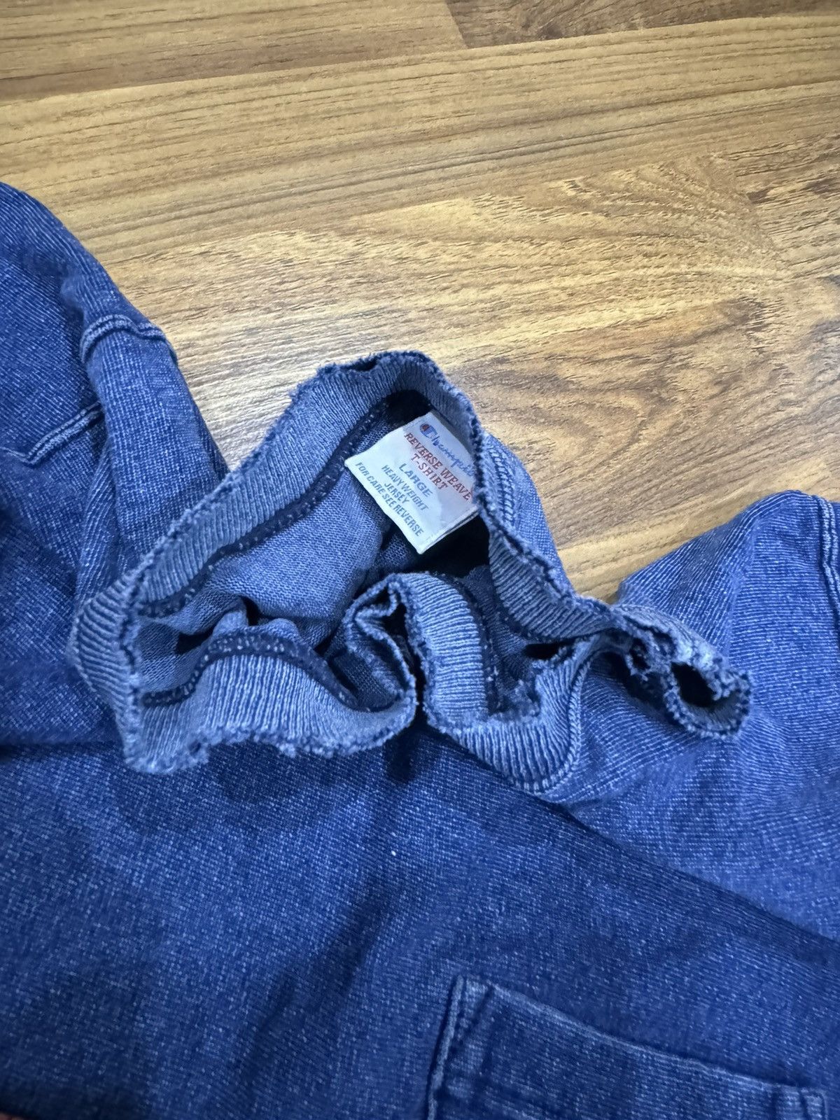 Champion VINTAGE CHAMPION REVERSE WEAVE HEAVY WEIGHT JERSEY SHIRT M Size US L / EU 52-54 / 3 - 7 Thumbnail